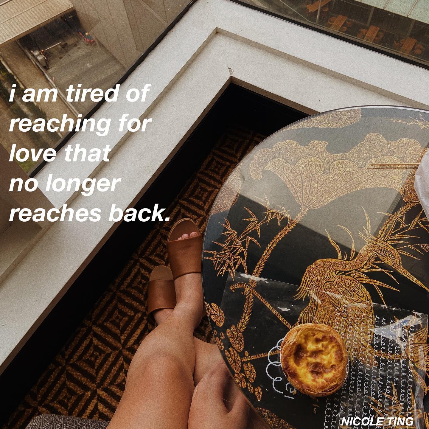 lines from my debut poetry collection: here we named ourselves 🫶🏼

for context, this is from a poem about watching a friendship fade and being helpless to stop it. and still knowing who you are in spite of a loss you never imagined.