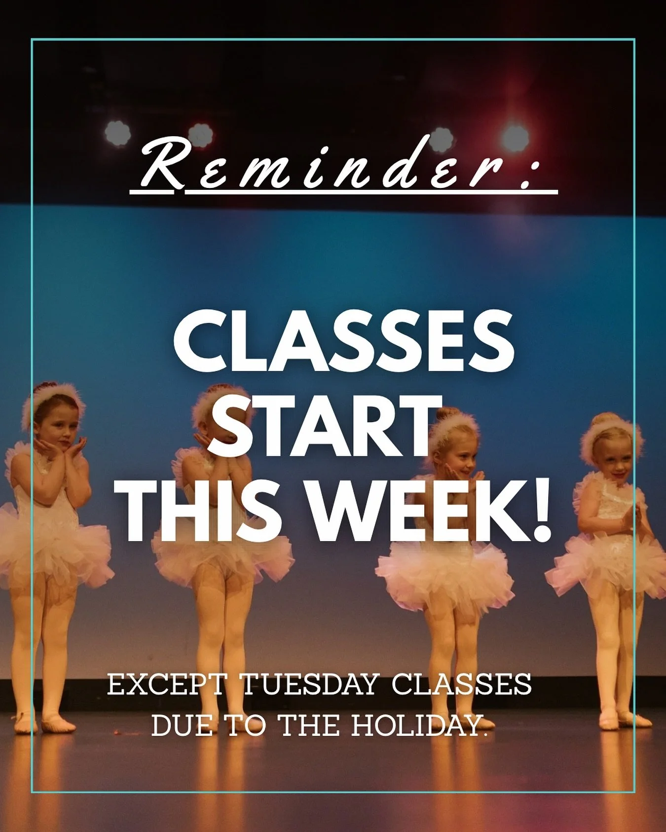 ✨ The wait is over—Season 4 dance classes kick off THIS WEEK! ✨
We can’t wait to see everyone back on the floor, moving, learning, and having fun. 💃🕺
📅 Reminder: Tuesday classes will begin next week (after the holiday).
Let’s
