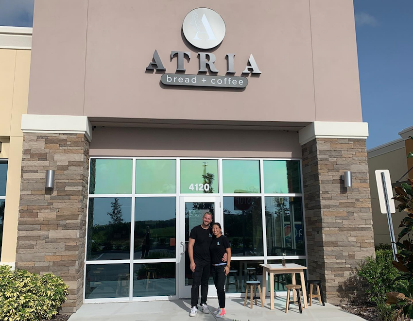 ATRIA bread + coffee storefront in Lakewood Ranch.