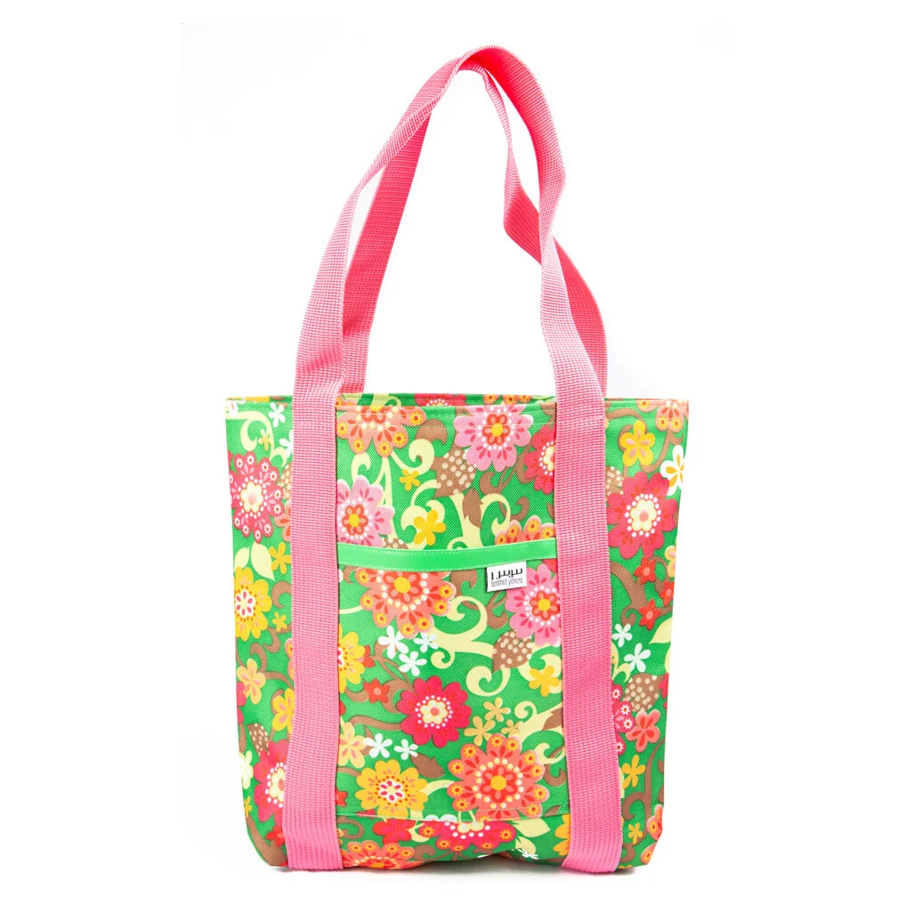 Green Flower Power Market Tote 1x1.jpg