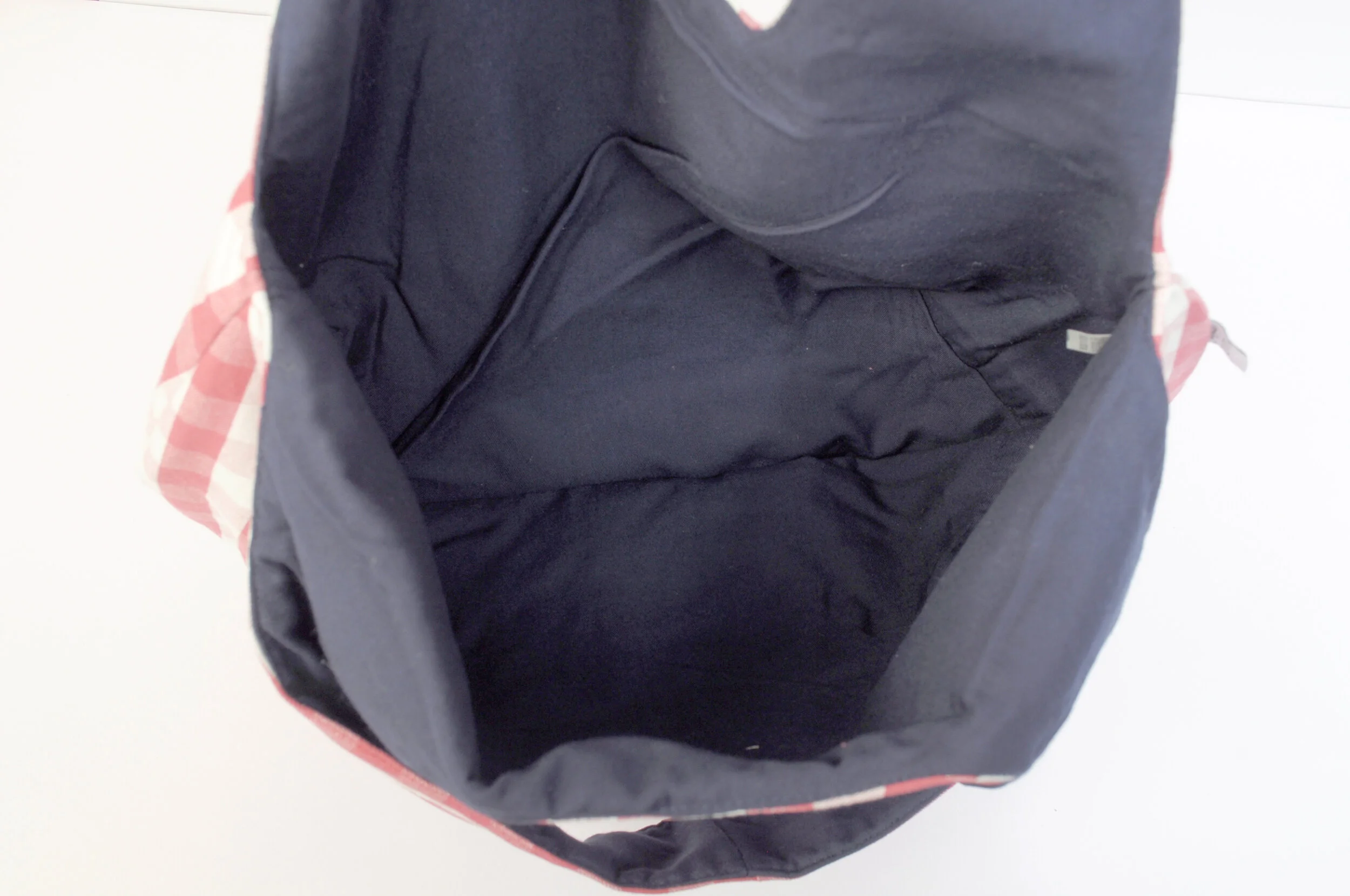 Red Gingham Reversible Interior.JPG