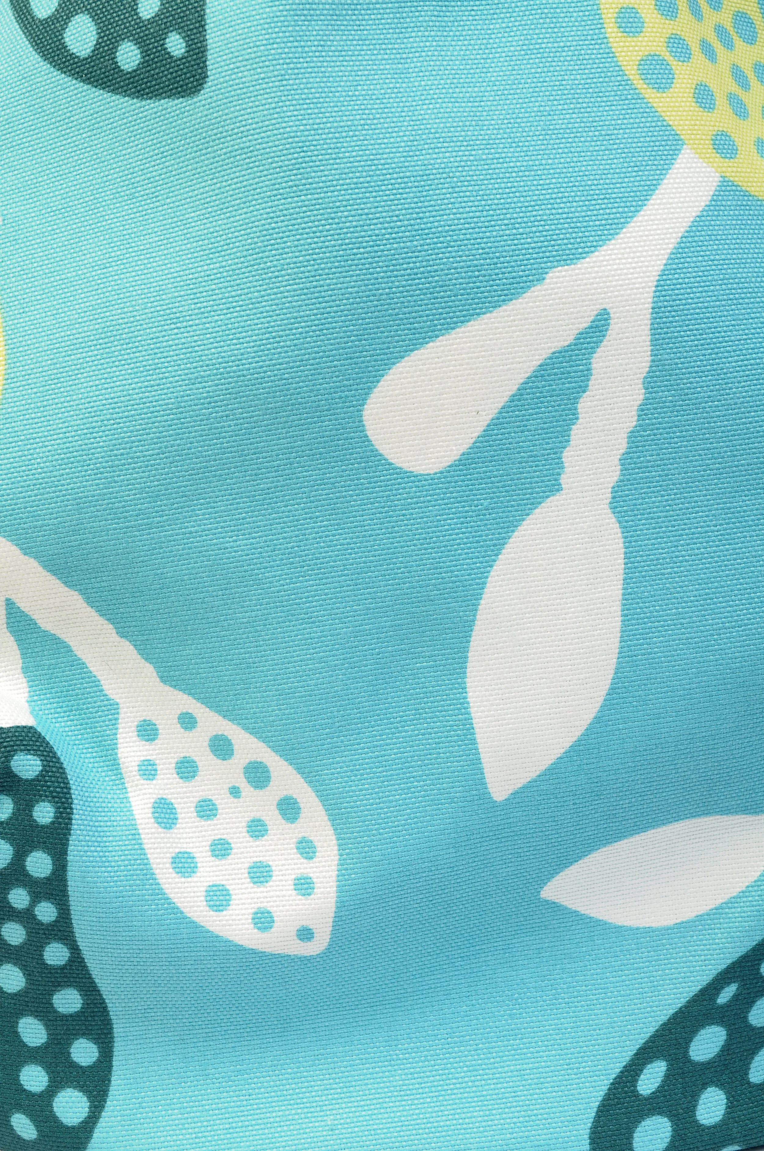 Teardrop Teal Reversible Fabric.JPG