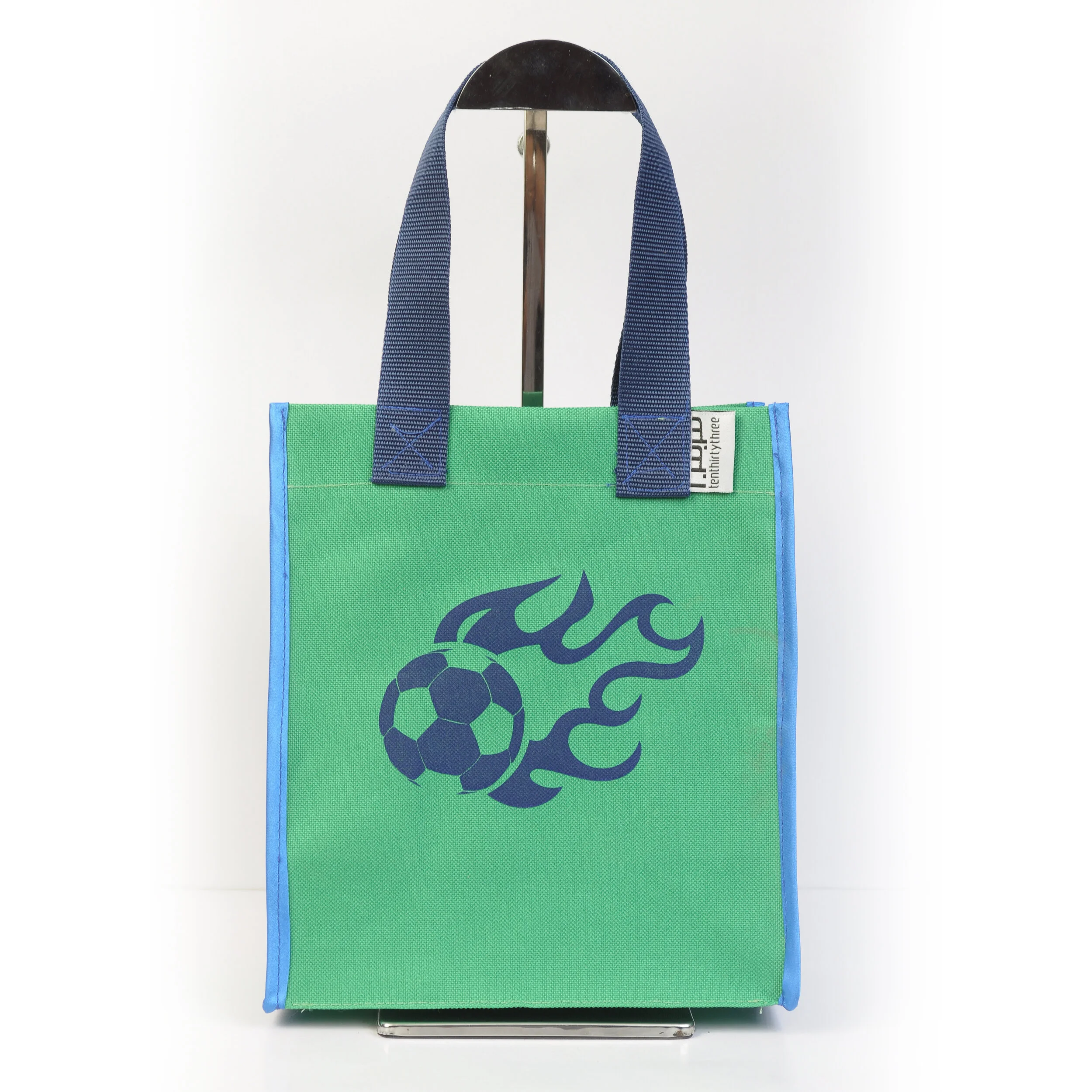 Green Navy Soccer Ball Tiny Tote 1x1.jpg