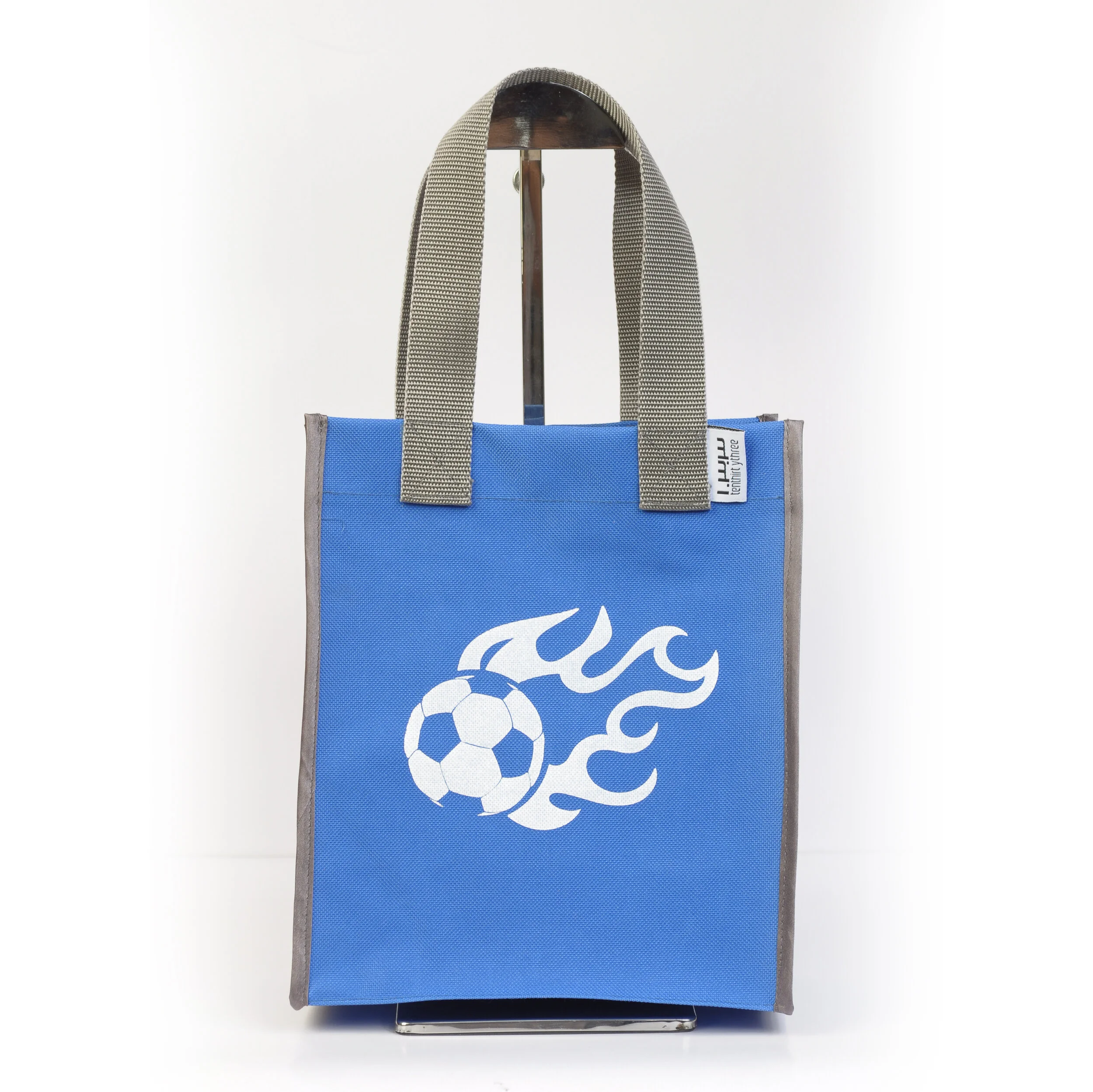 Royal White Soccer Ball Tiny Tote 1x1.jpg