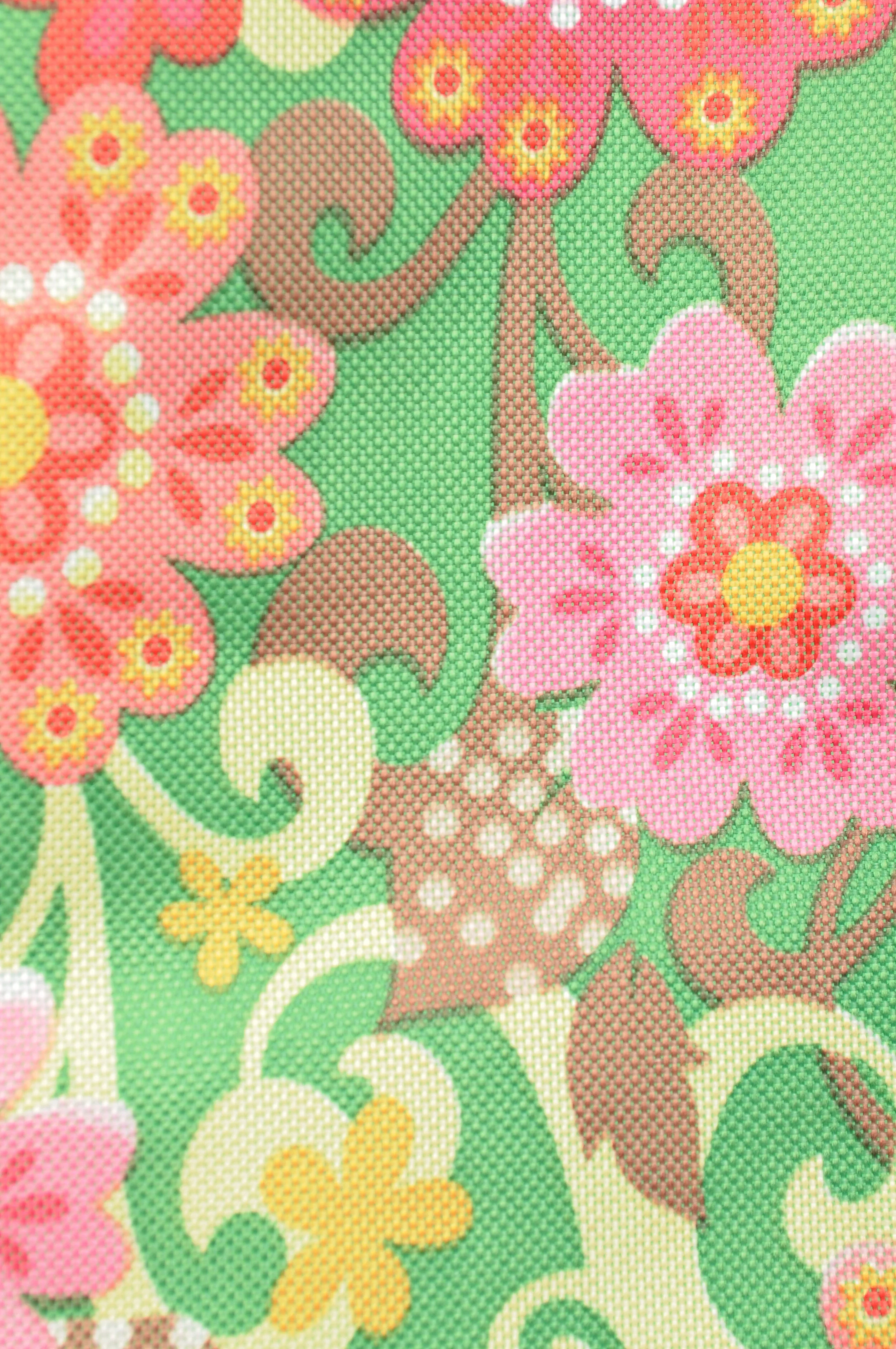 Green Flower Power Market Small Fabric.JPG