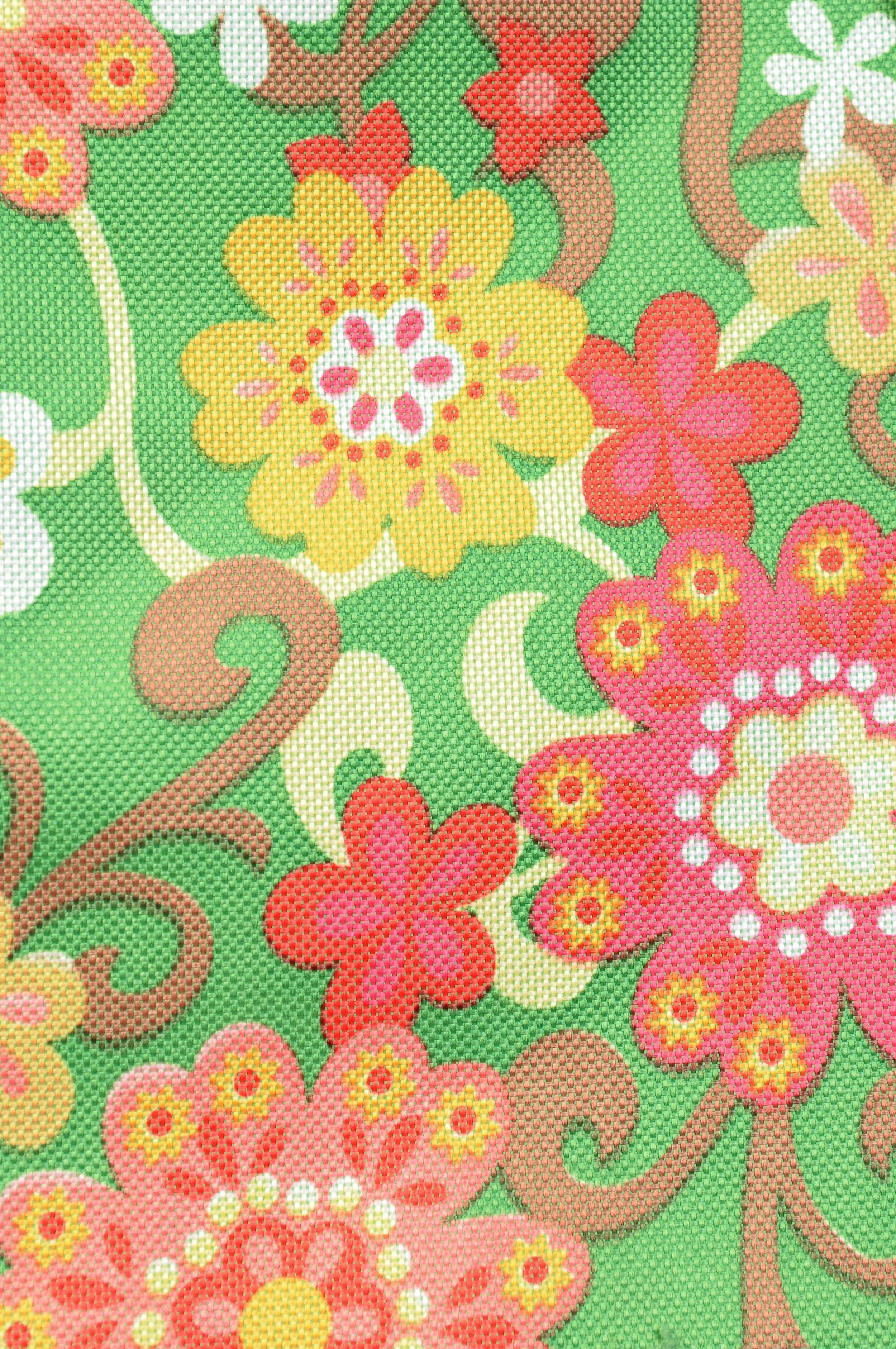 Green Flower Power Market Large Fabric.JPG