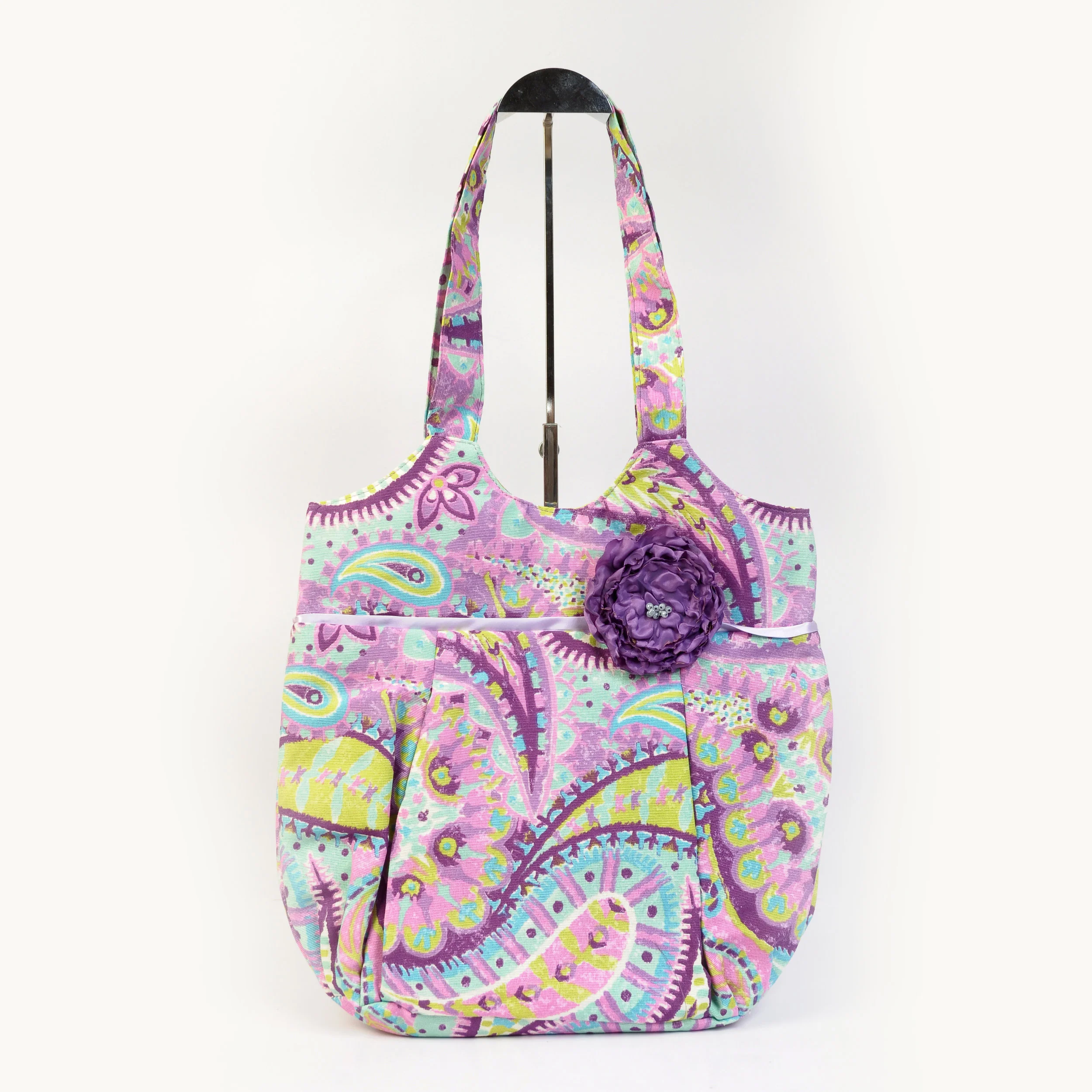 Purple Paisley 
Princess Purse