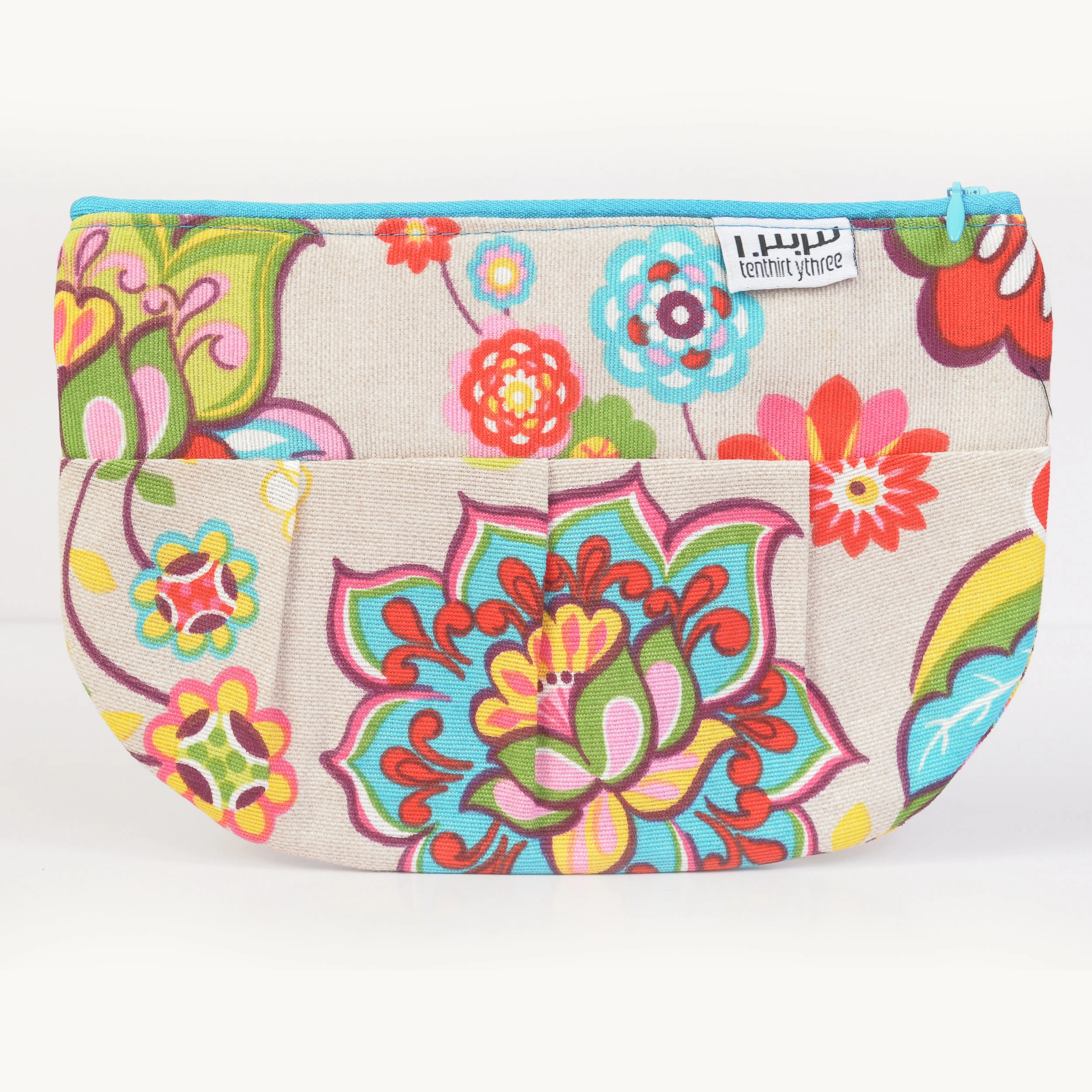 Floral Medallion Pouch