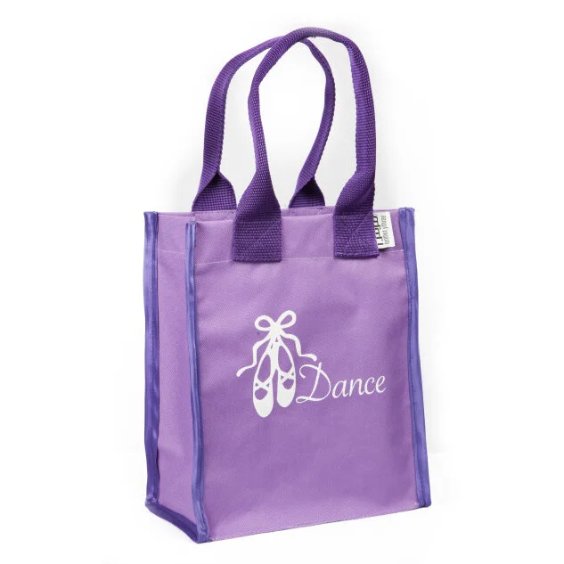Lavender Dance Tiny Tote purple bias