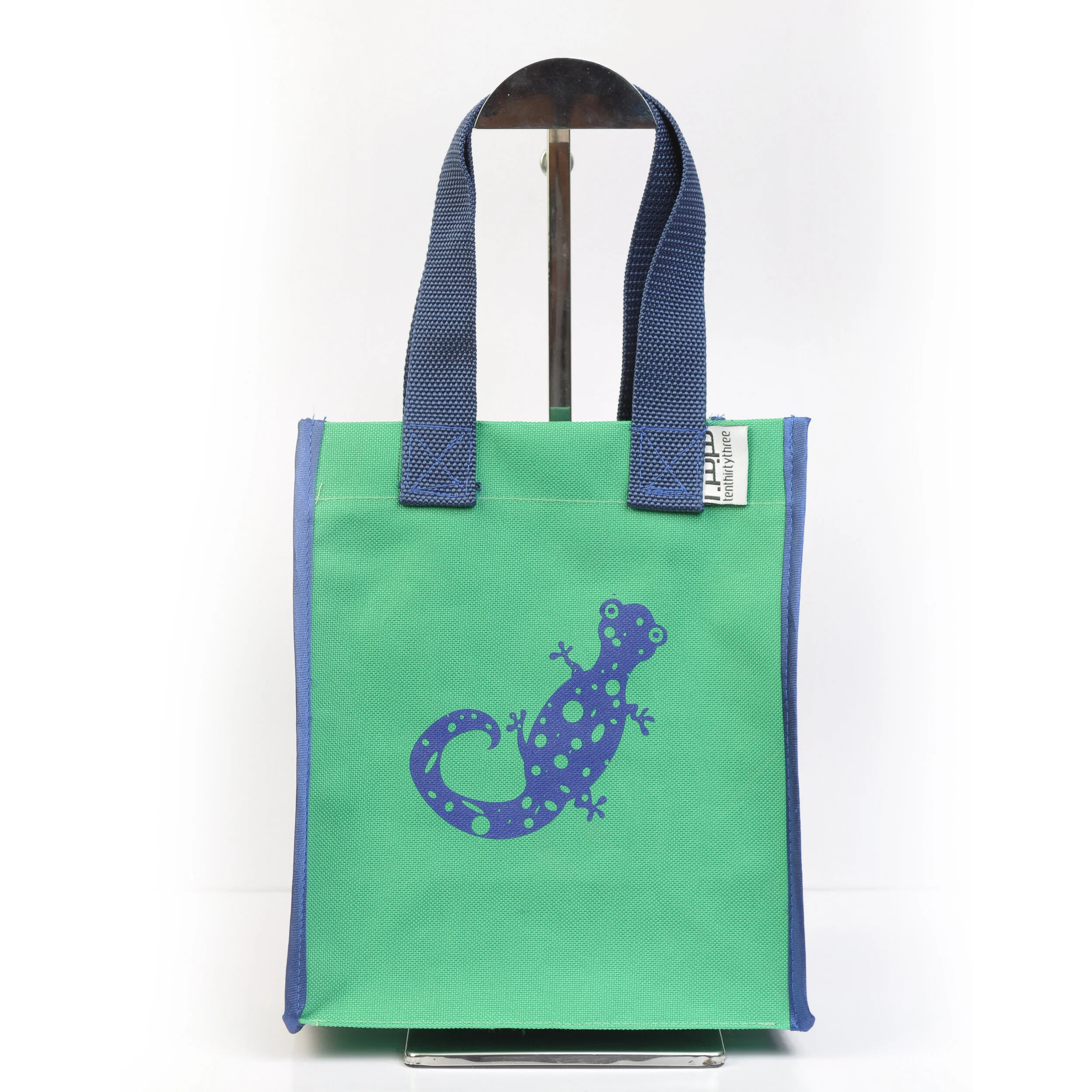 Green Gecko Tiny Tote