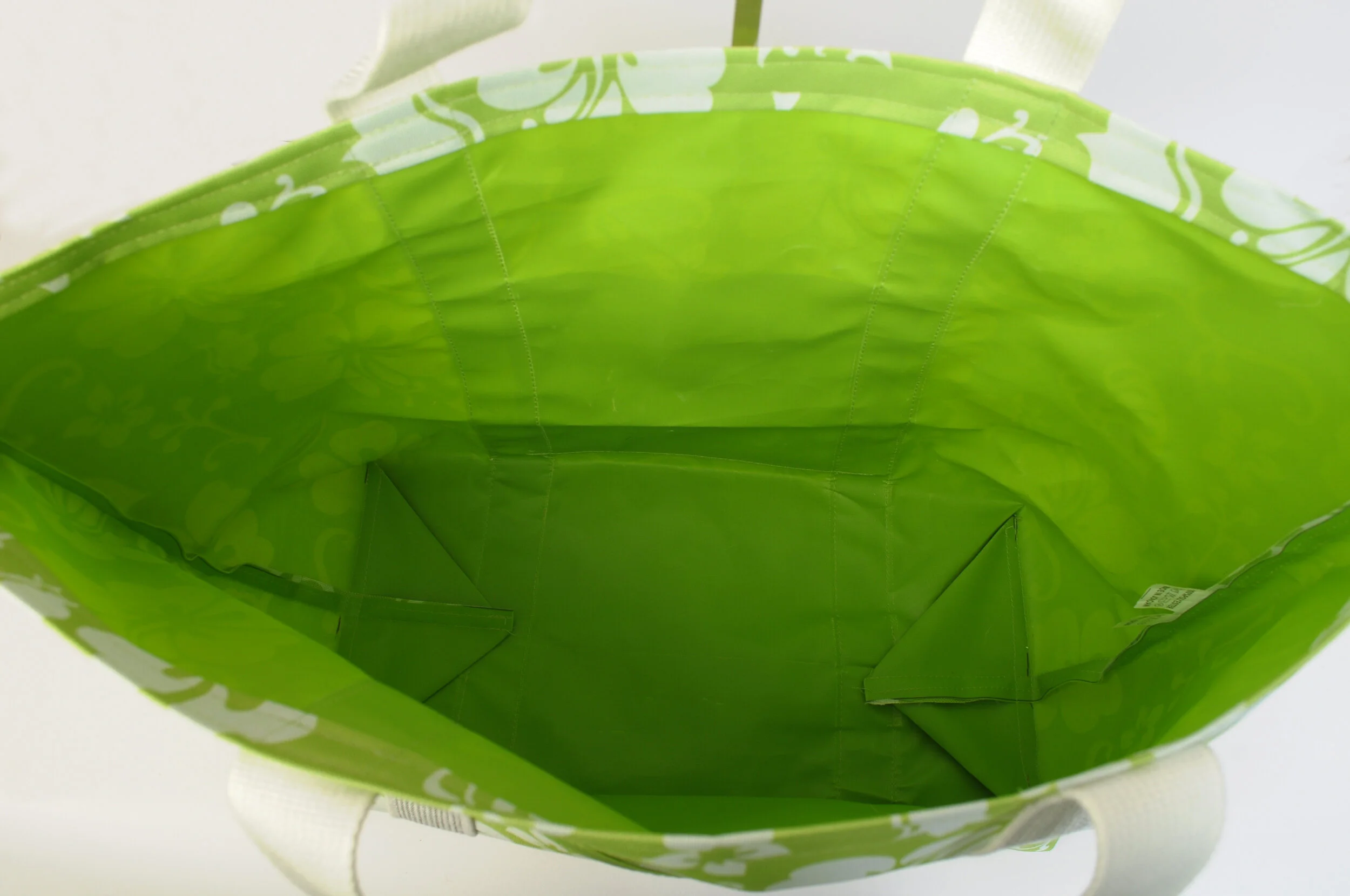 Aloha Key Lime Large White Strap Interior.JPG