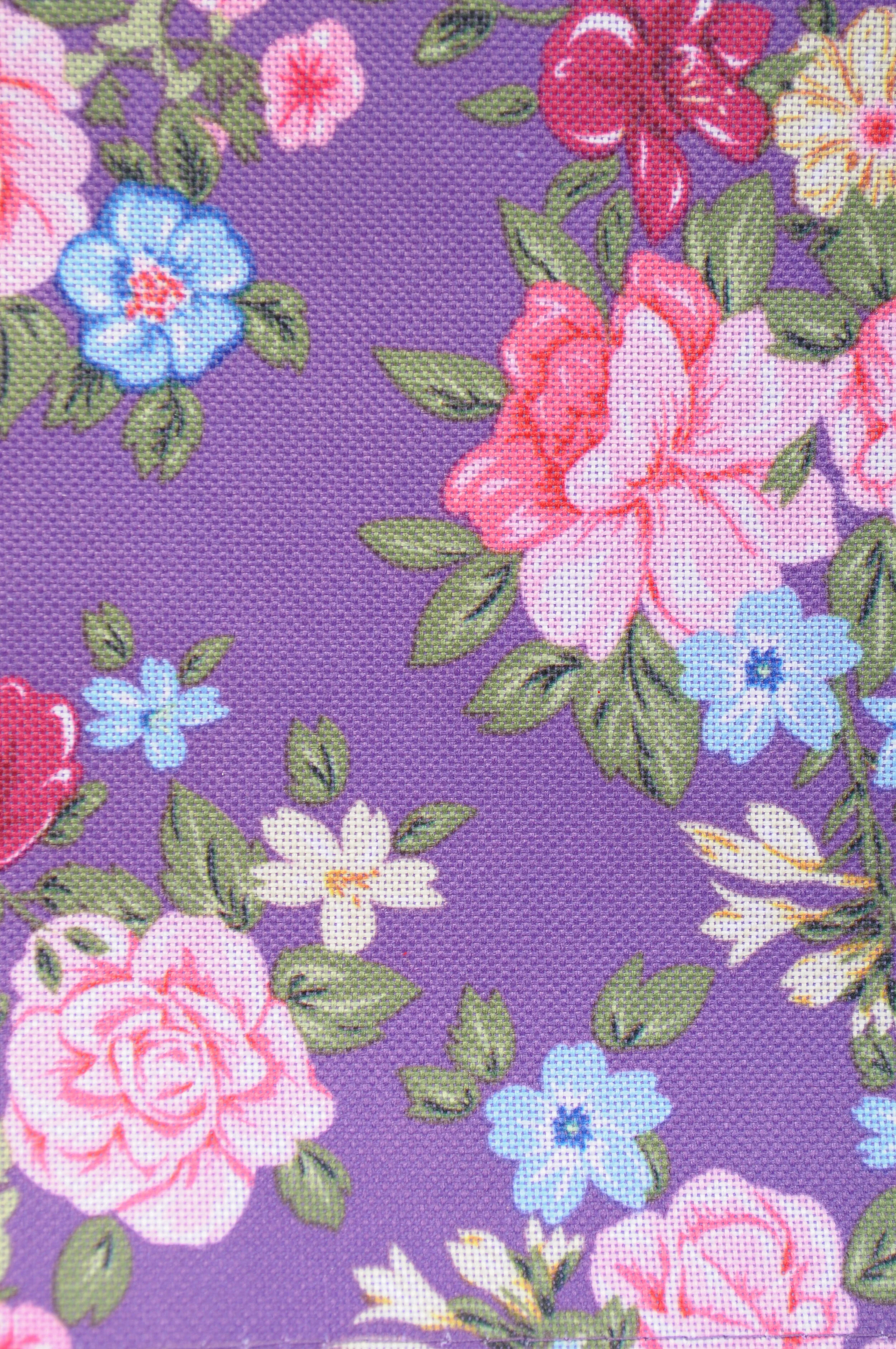 Purple Flower Power Market Tote Small Fabric.jpg