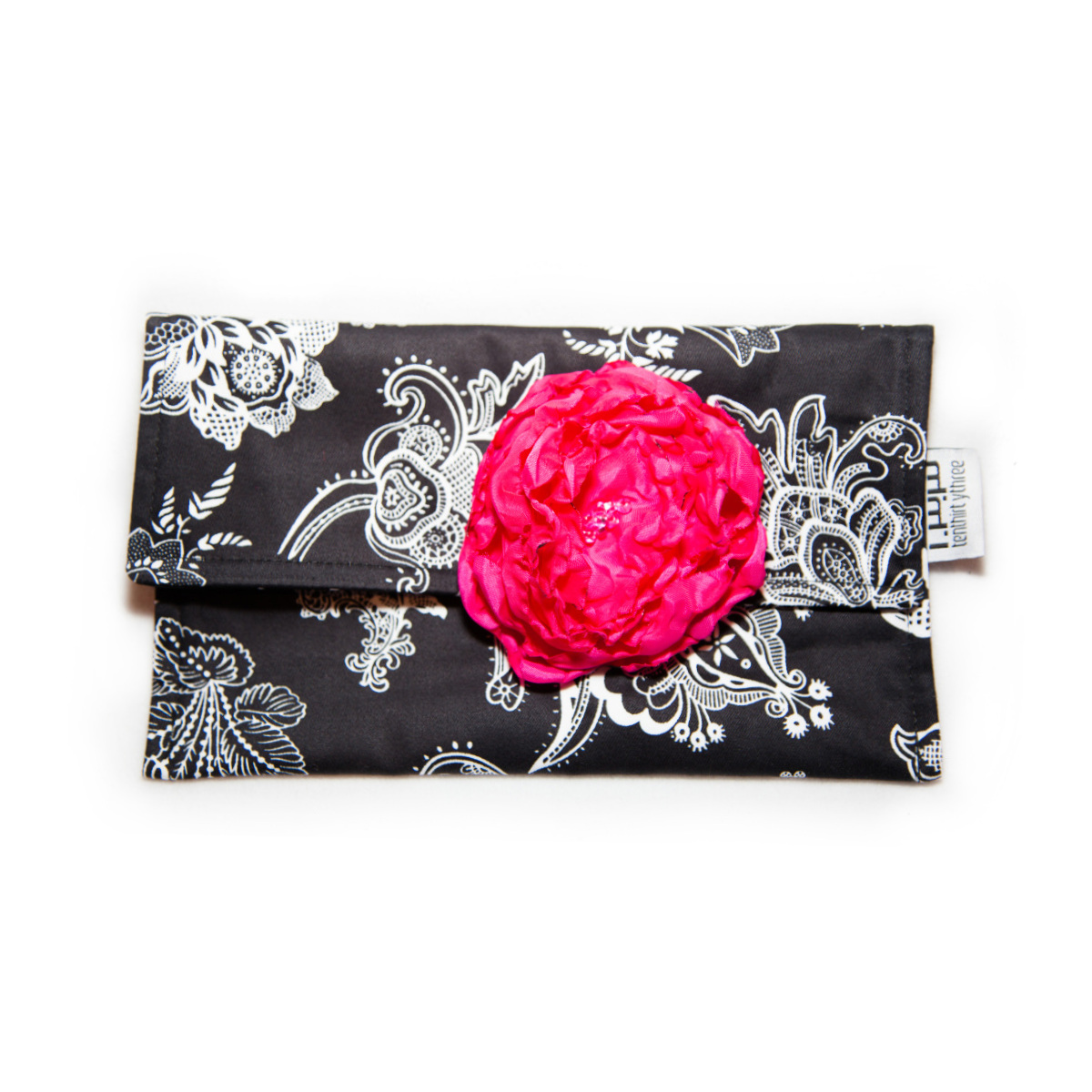 Night Orchid Snap Clutch