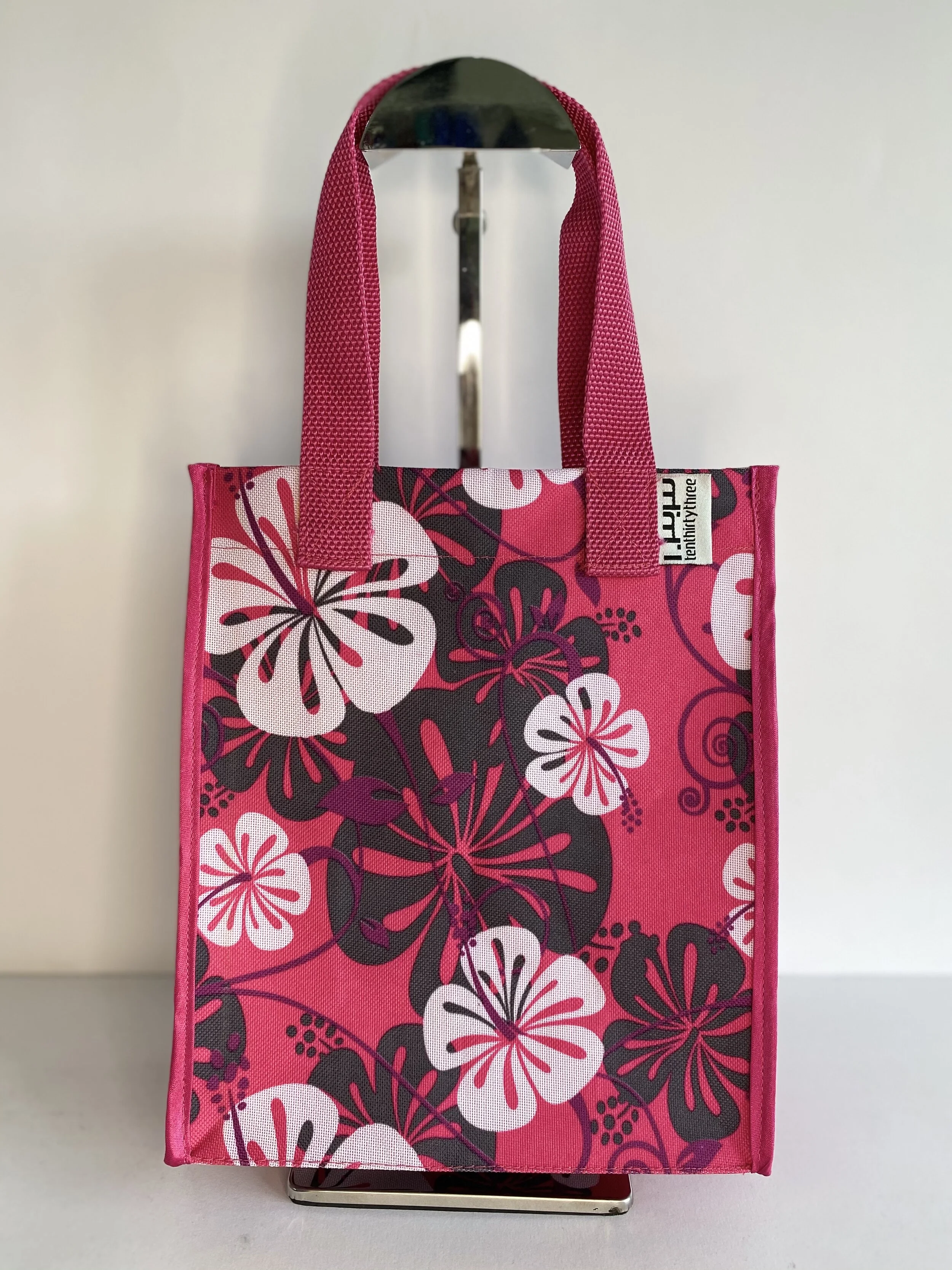 Hot Pink Hawaiian Tiny Tote 3.jpeg