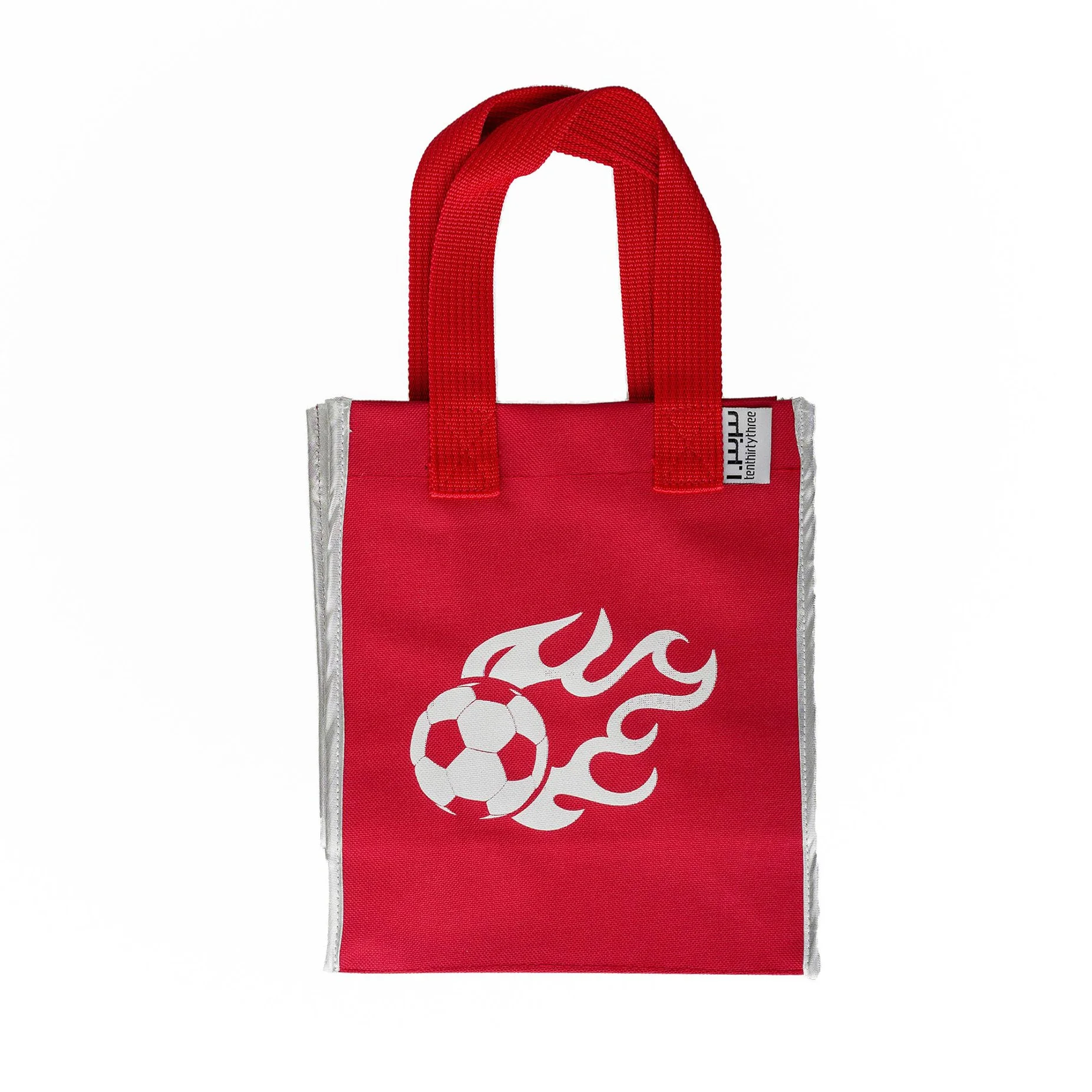 Red Soccer Ball Tiny Tote