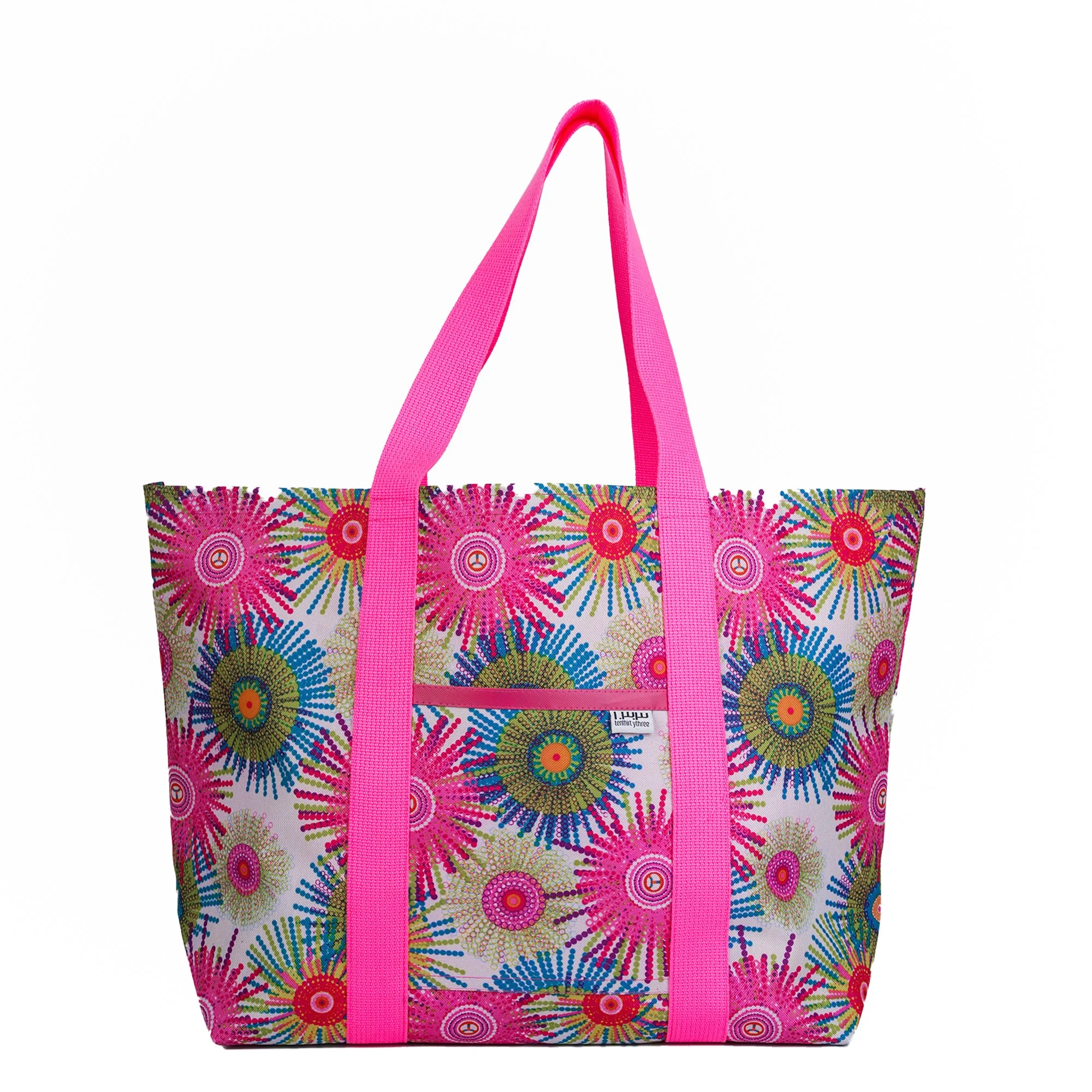 Summer Fireworks Market Tote Large