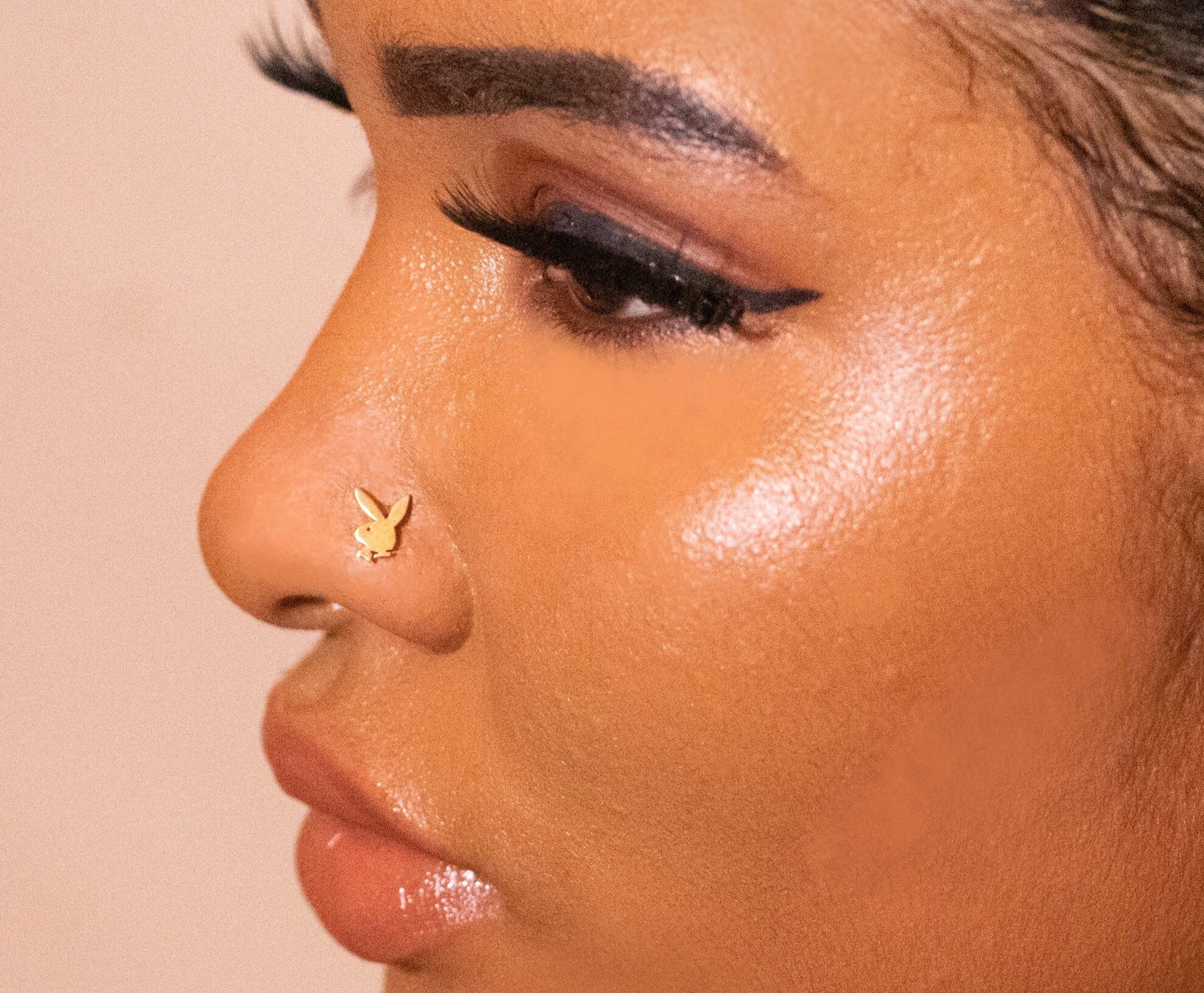 14kt gold gucci nosering — STATEMENT GOLD