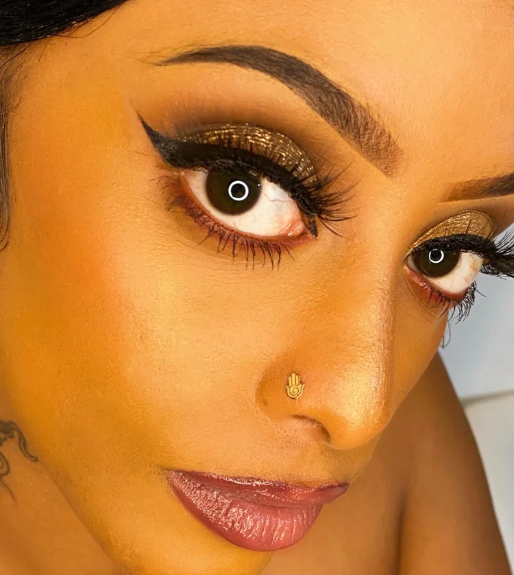 Hamsa nose ring clearance