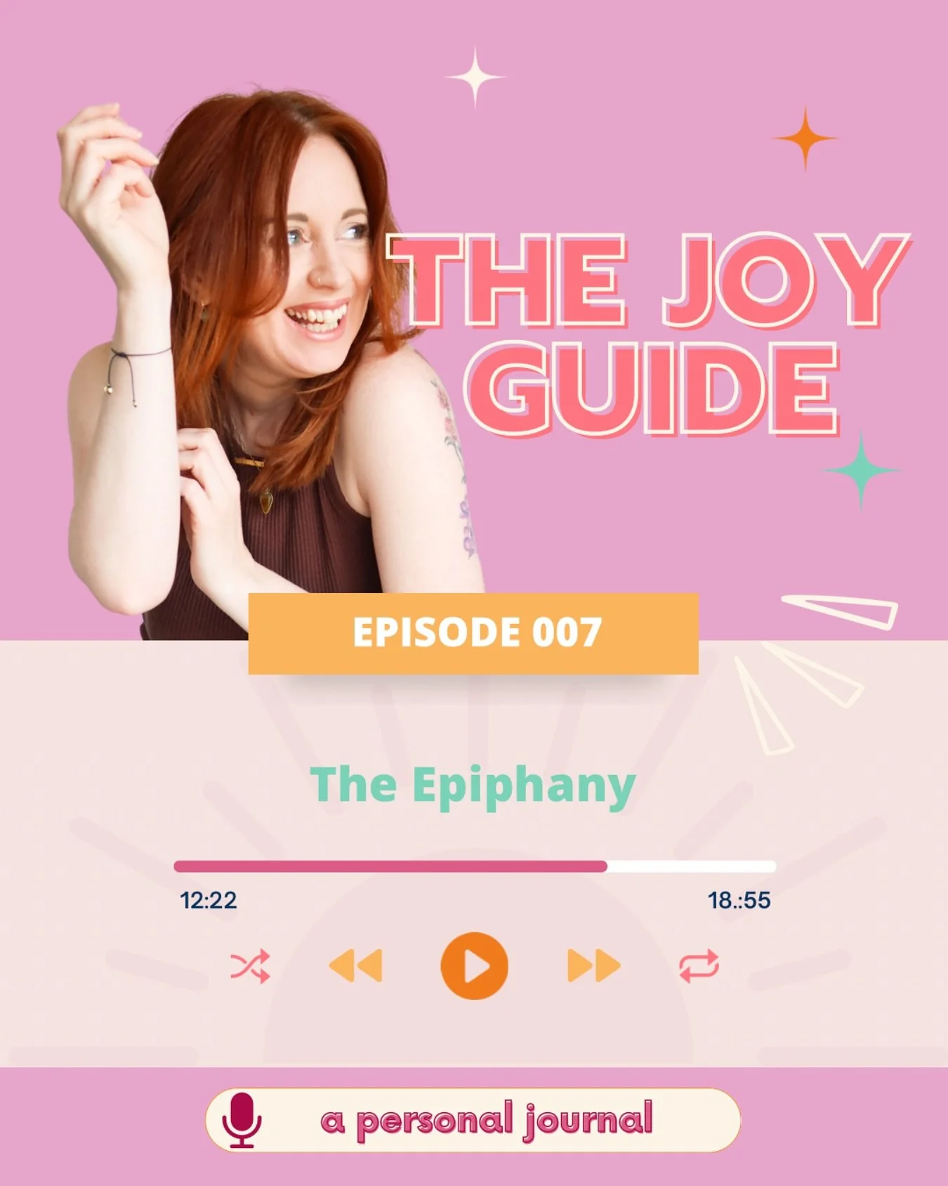 NEW EPISODE TODAY!!! This one is a truth-bomb moment.

In Episode 7: The Epiphany, I share a moment of deep realisation that completely shifted how I was showing up&mdash;not just creatively, but as a person.

I&rsquo;d been chasing this &ldquo;futur