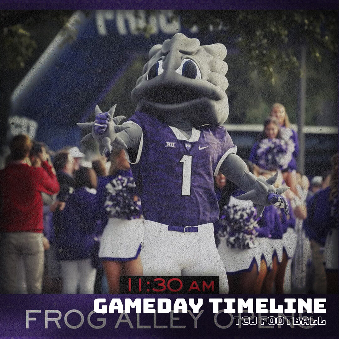 Gameday Timeline - TCU Football