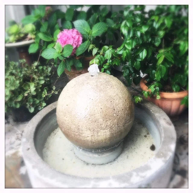  One of the Many Garden Fountains 