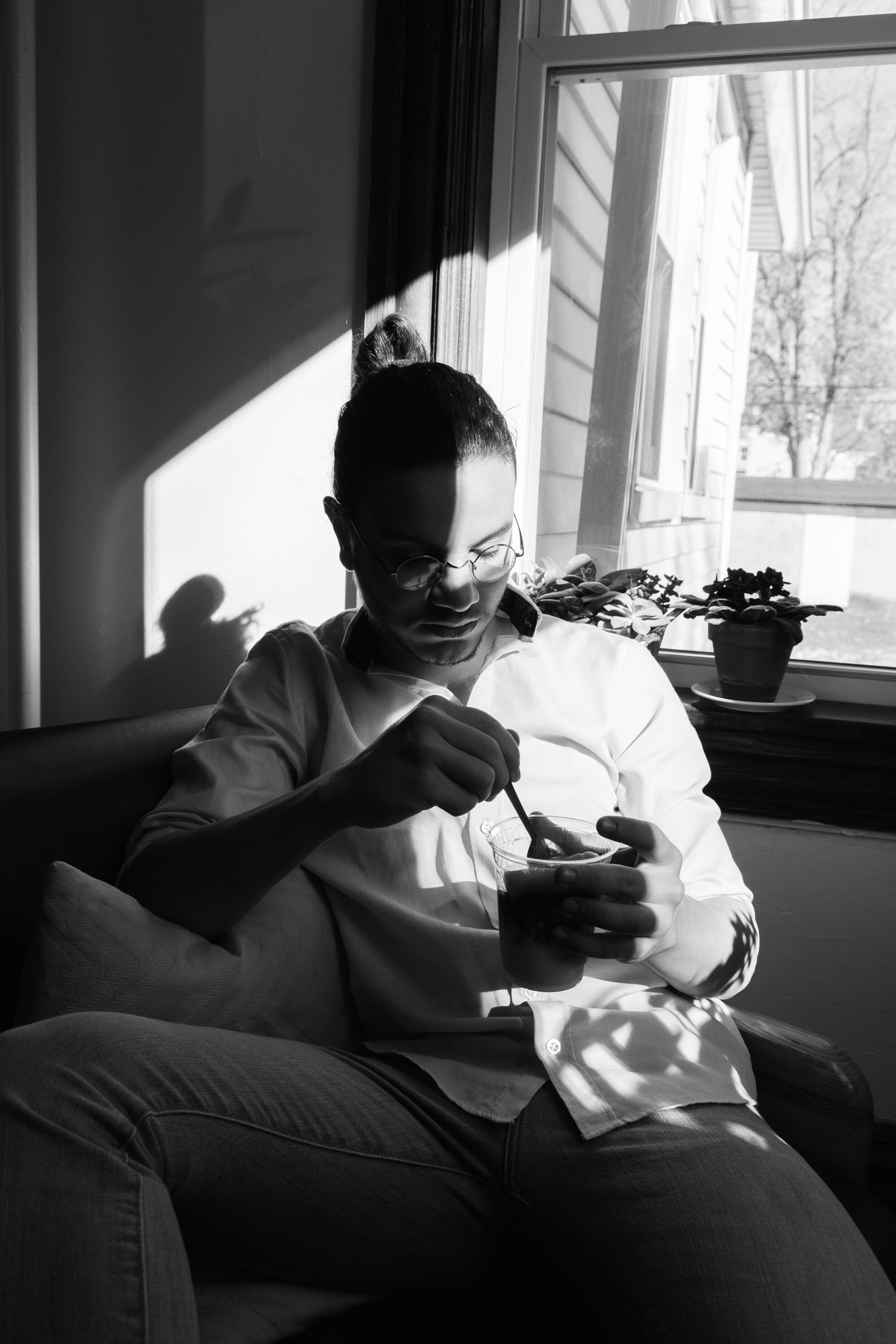 Untitled (Omar and his parfait)