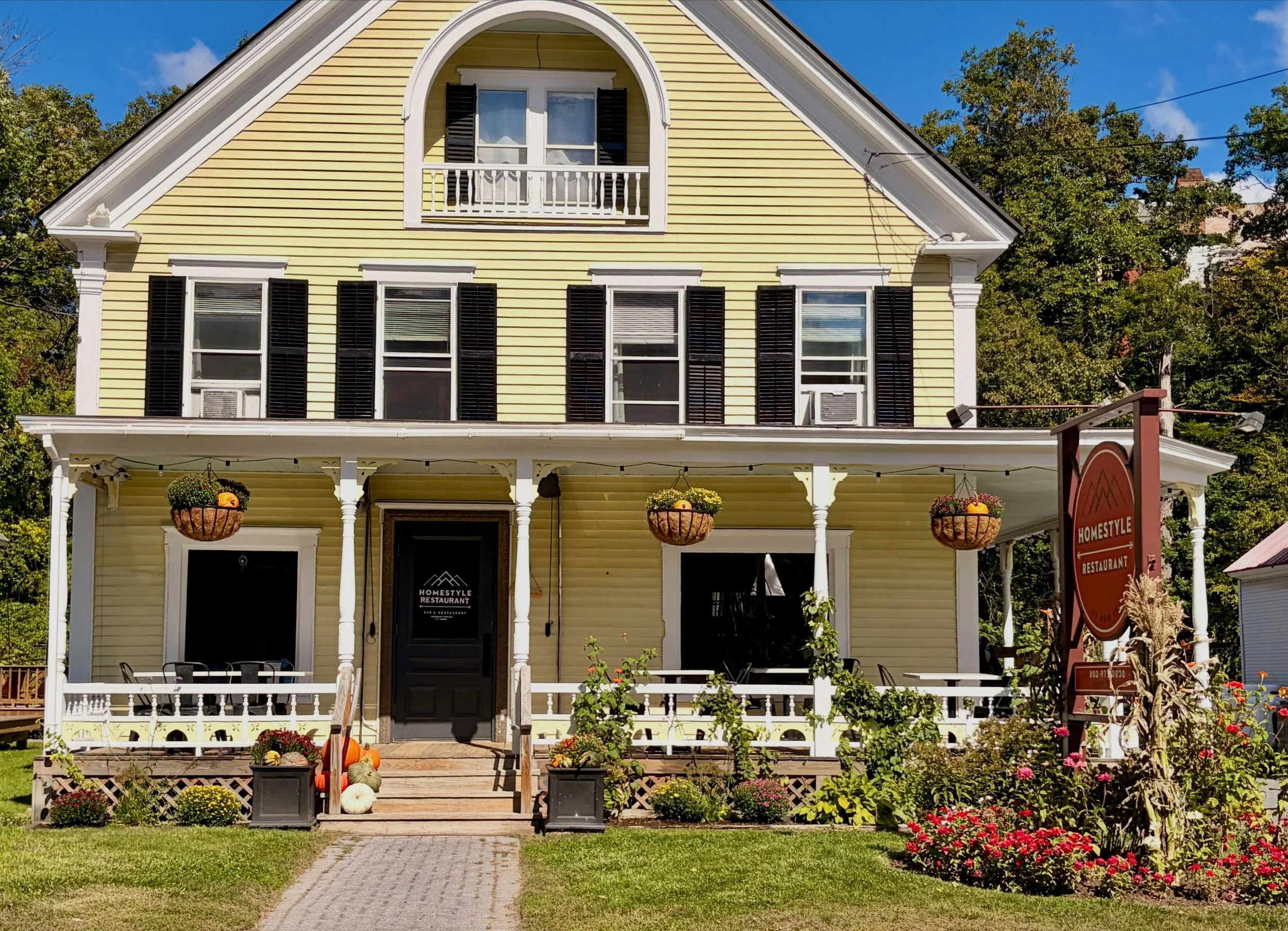 The porch has made up its mind. We&rsquo;re all in for Fall.