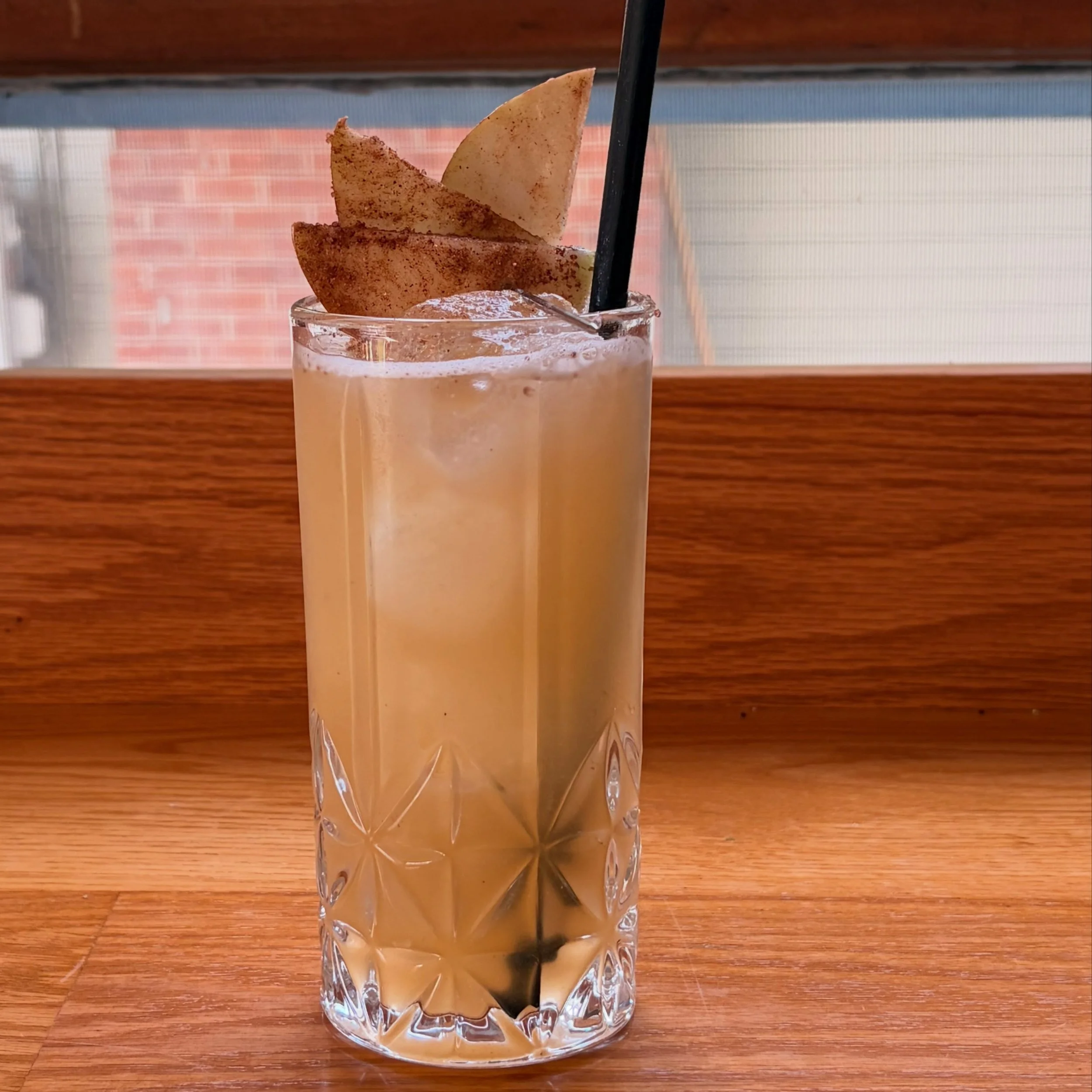 Gone &lsquo;Til November is back for fall. Reposado tequila, elderflower, spiced cider, cinnabark syrup, lemon.