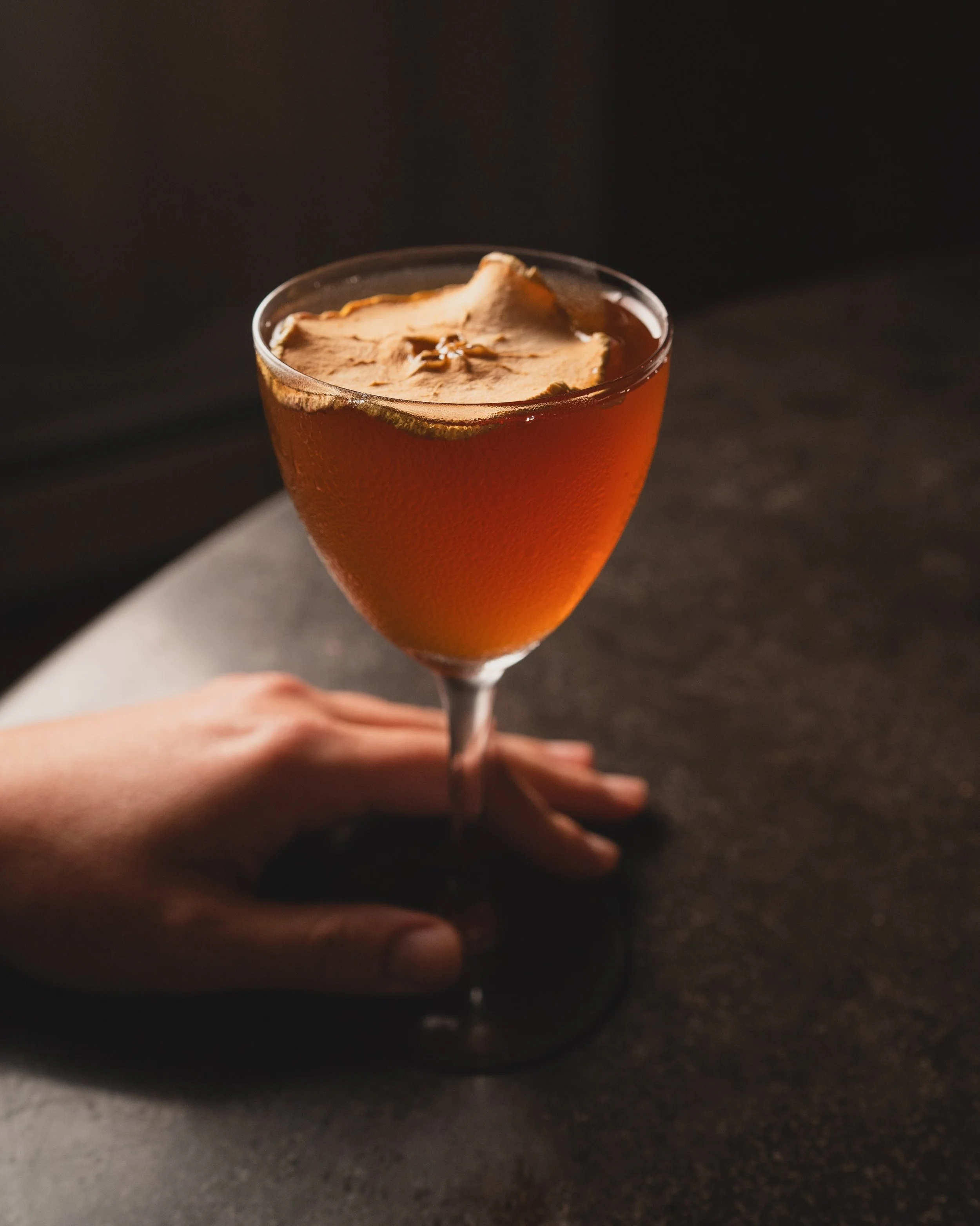 An Apple a Day. Apple-infused bourbon, vermouth, apple bitters, and boiled cider from Wellwood Orchard. Fresh cider, cooked down slowly until it&rsquo;s dark and tart.