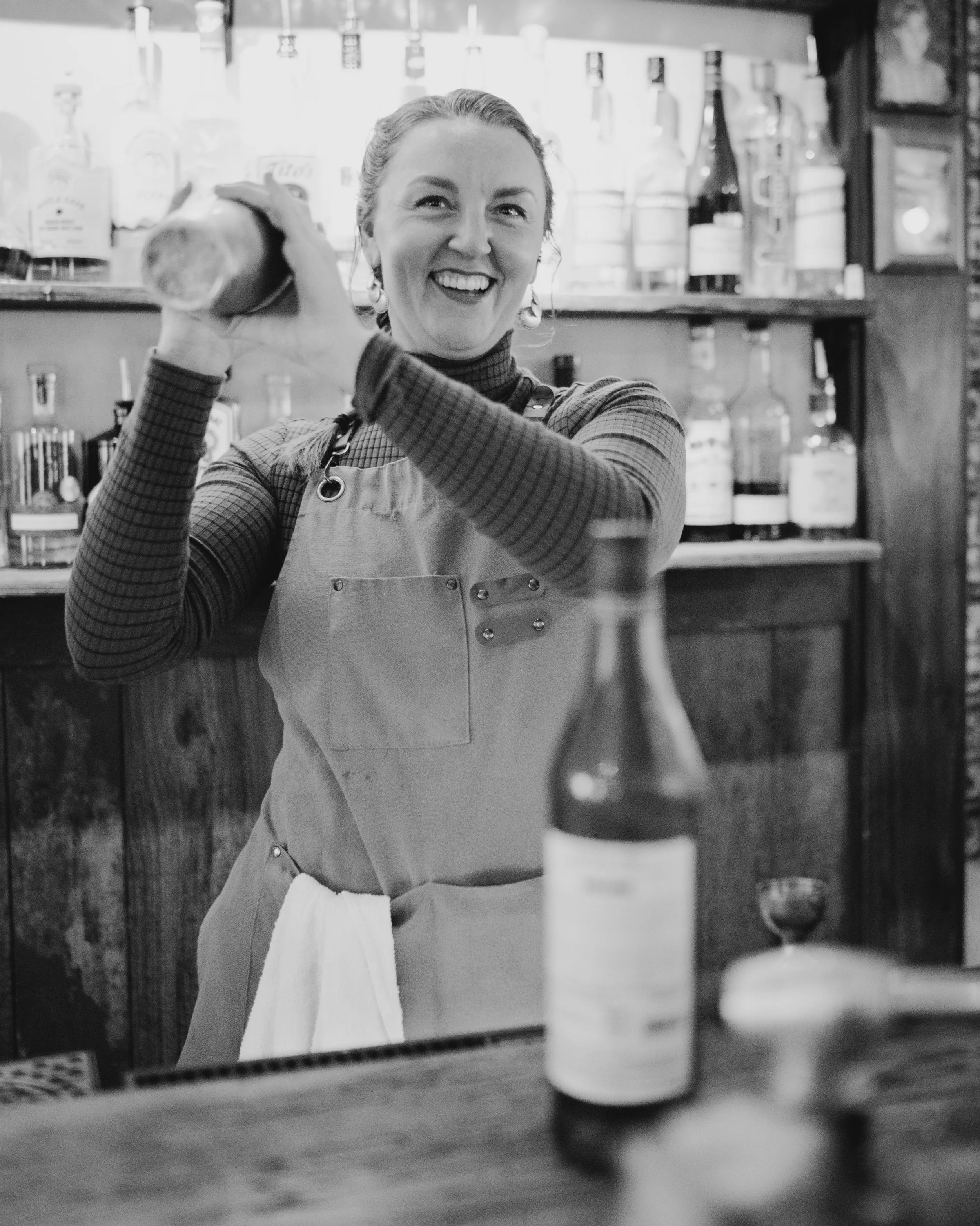 Your Friday night just got better. Mary and Kyle are behind the bar, and the week is finally behind you. Pull up a stool and let them pour.