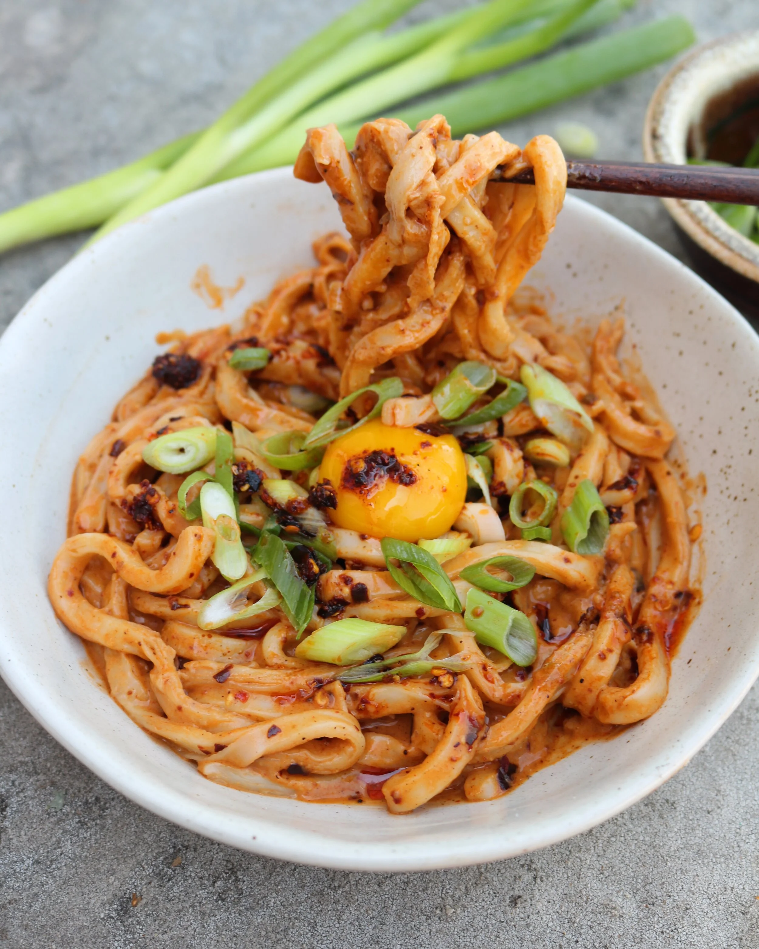 Recipe Peanut Butter Chili Oil Udon Noodles Emily Fedner
