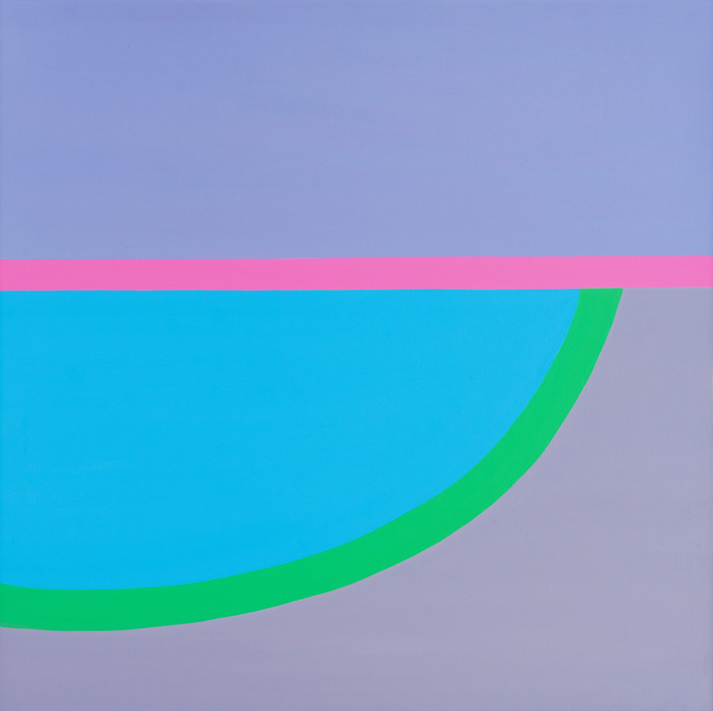 Bright Horizon, 2005, acrylic on canvas, 36x36 inches