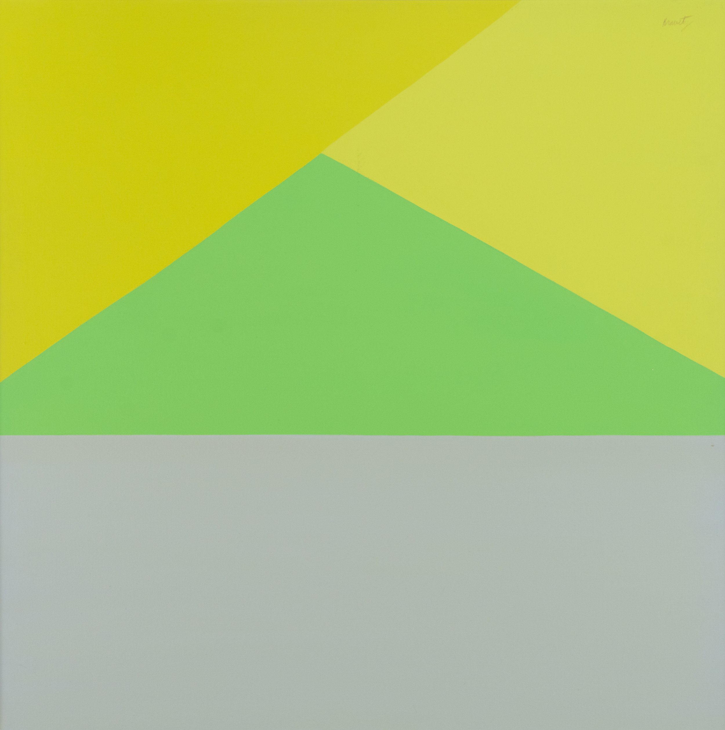 High Point III, 1985, acrylic on canvas, 36x36 inches