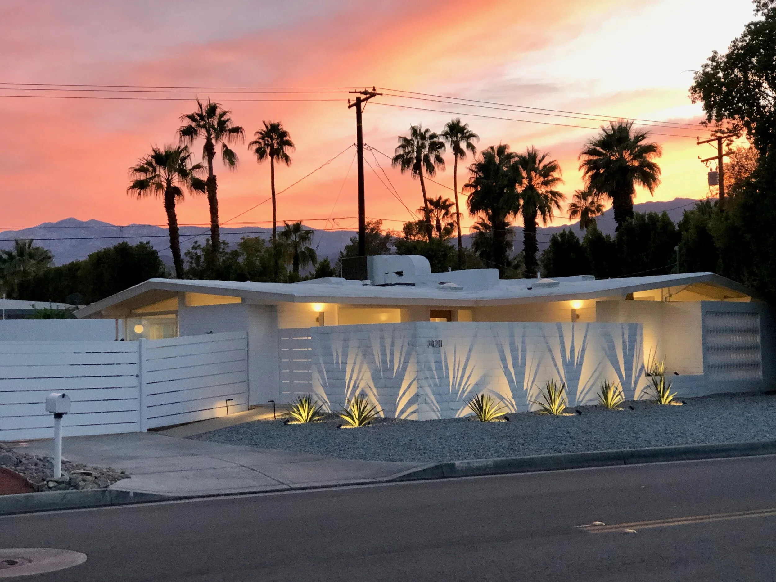 I renovated a Walter S. White mid-century home in the Palm Springs area