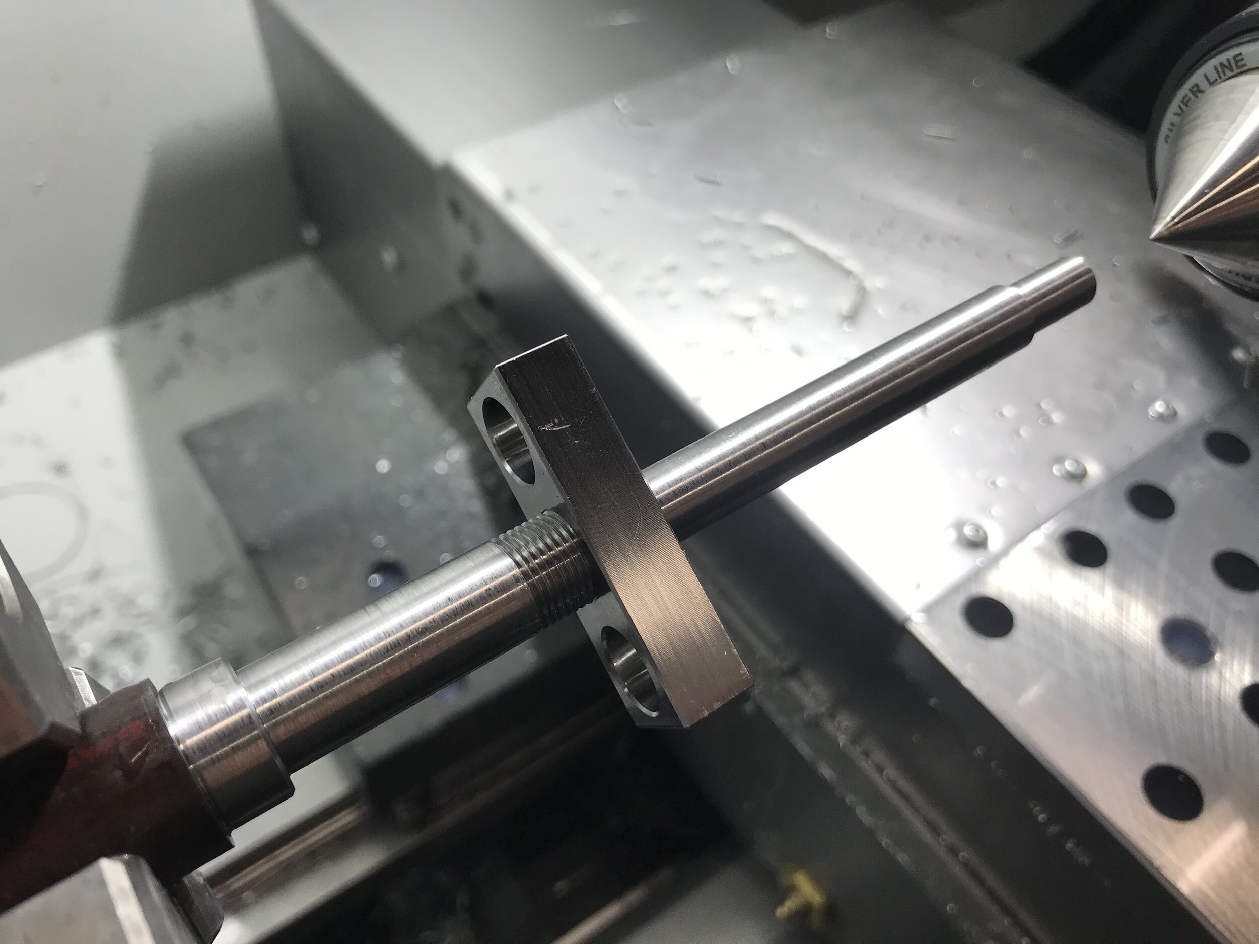 Printing Press Repair Custom Shafts Threaded.JPG