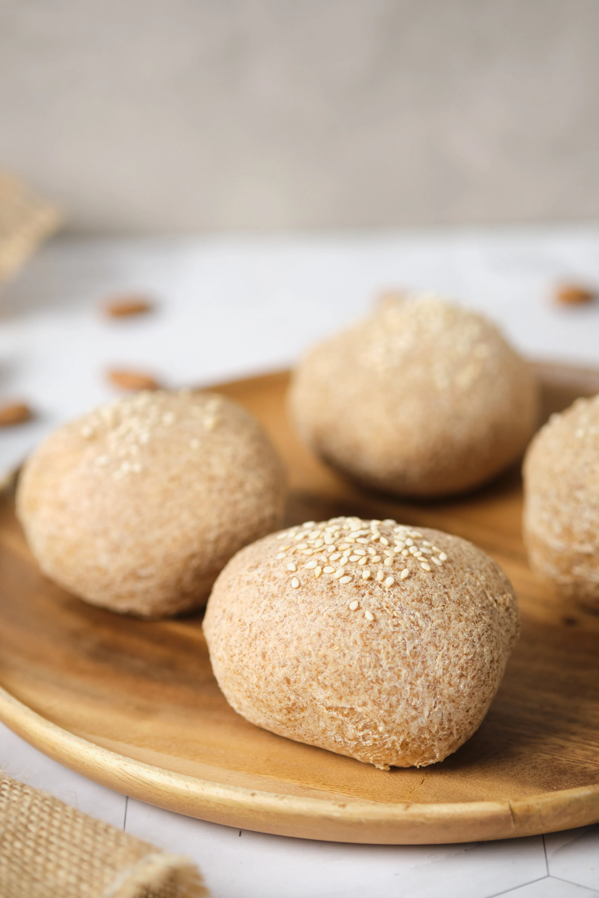 Enkelt sesambrød