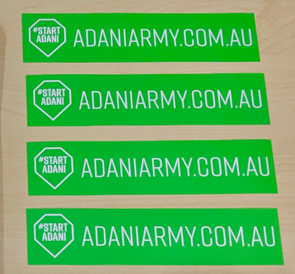 Adani Army Bumper Stickers