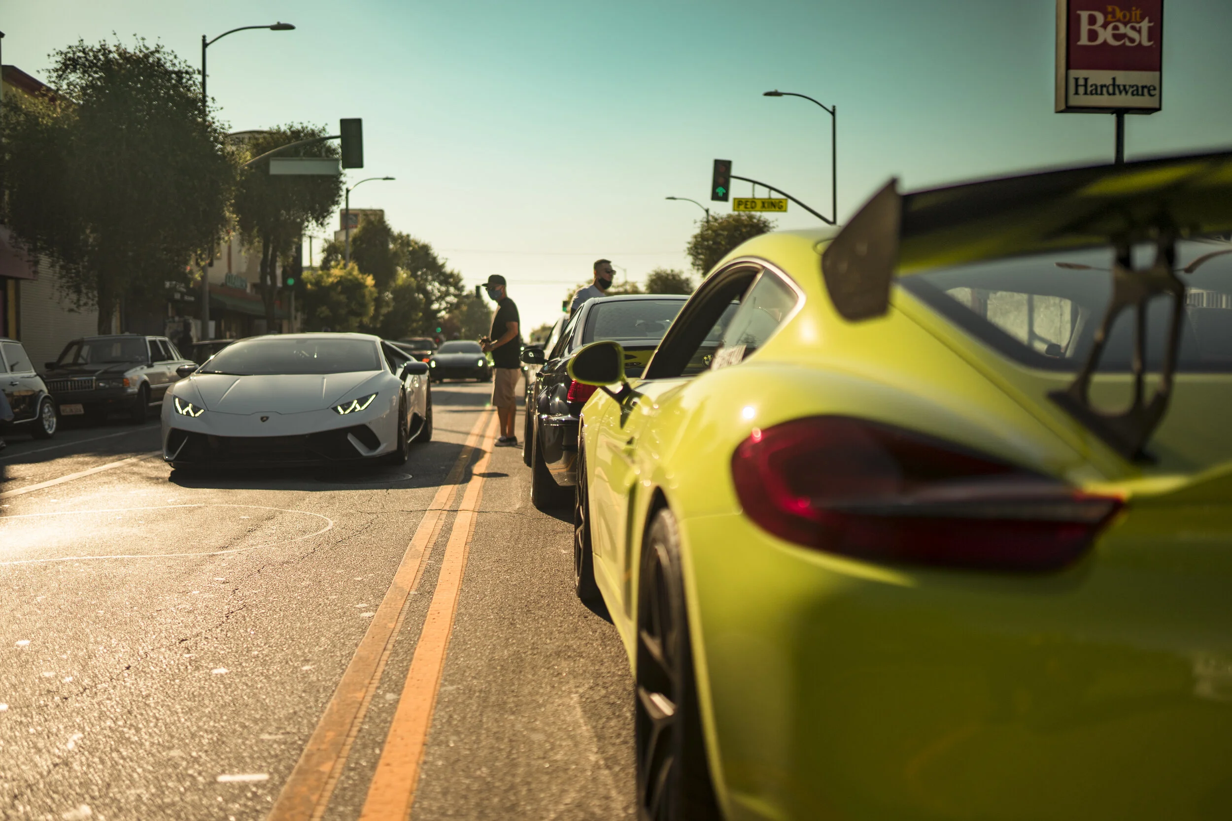 BREKKIE CAR CLUB IN EAGLE ROCK