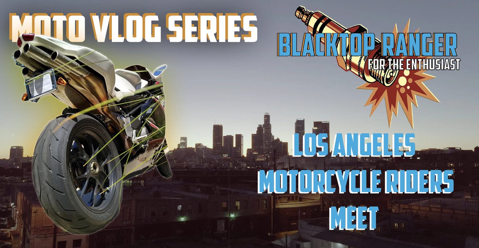 A Night Out With the Los Angeles Motorcycle Riders