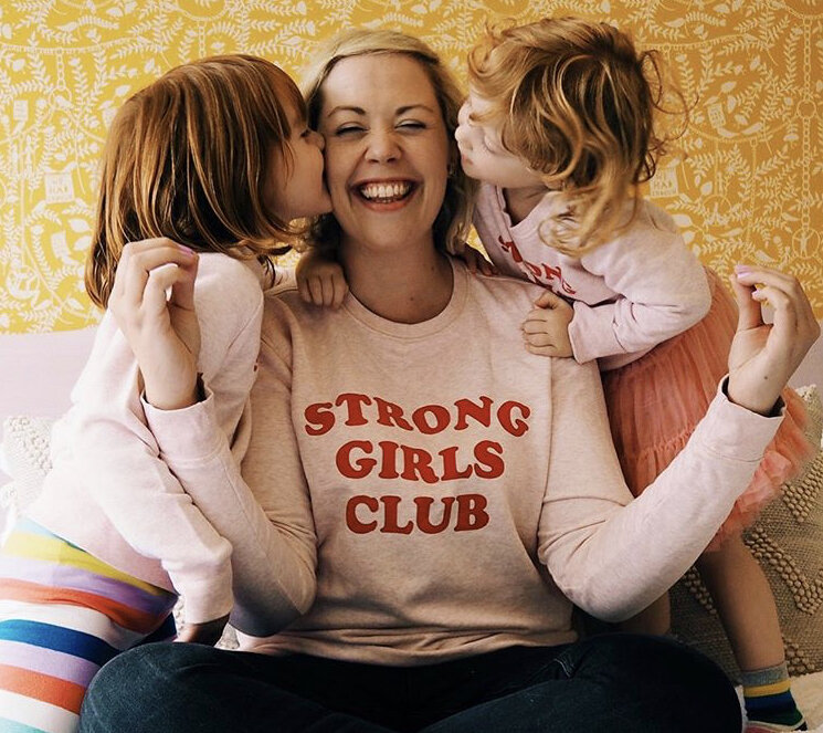 Gemma &amp; her daughters. Photo: Gemma Metcalfe-Bakers/Lacuna Voices