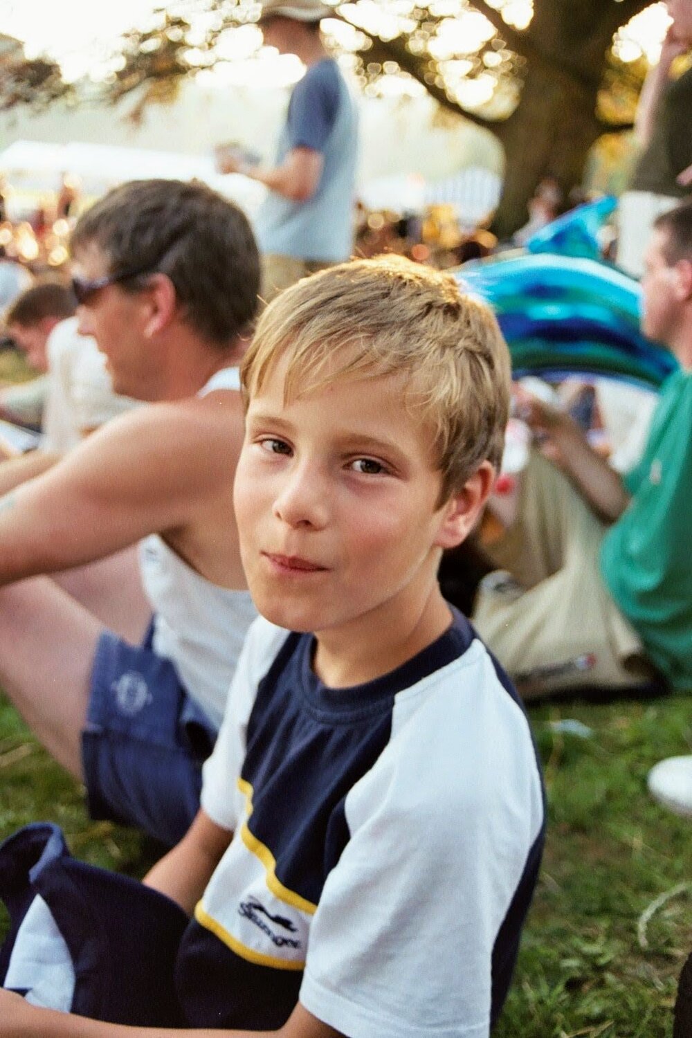 Dec at a family carnival as a young boy. Photo: Declan Bowring Lacuna Voices