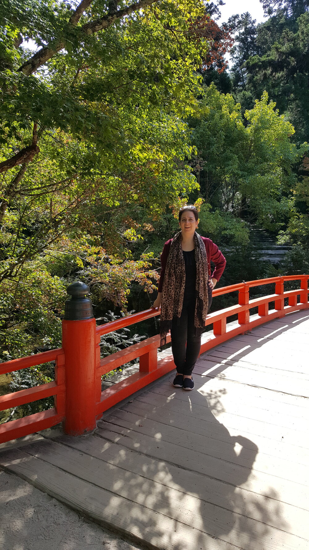 Vicki in Japan in 2016 whilst working on a human rights case. Photo: Lacuna Voices