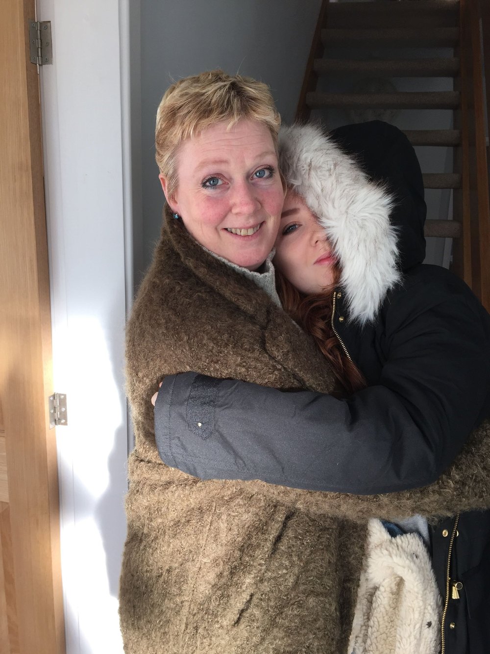 Allyson and Robyn November 2015. Photo: Peter Houston