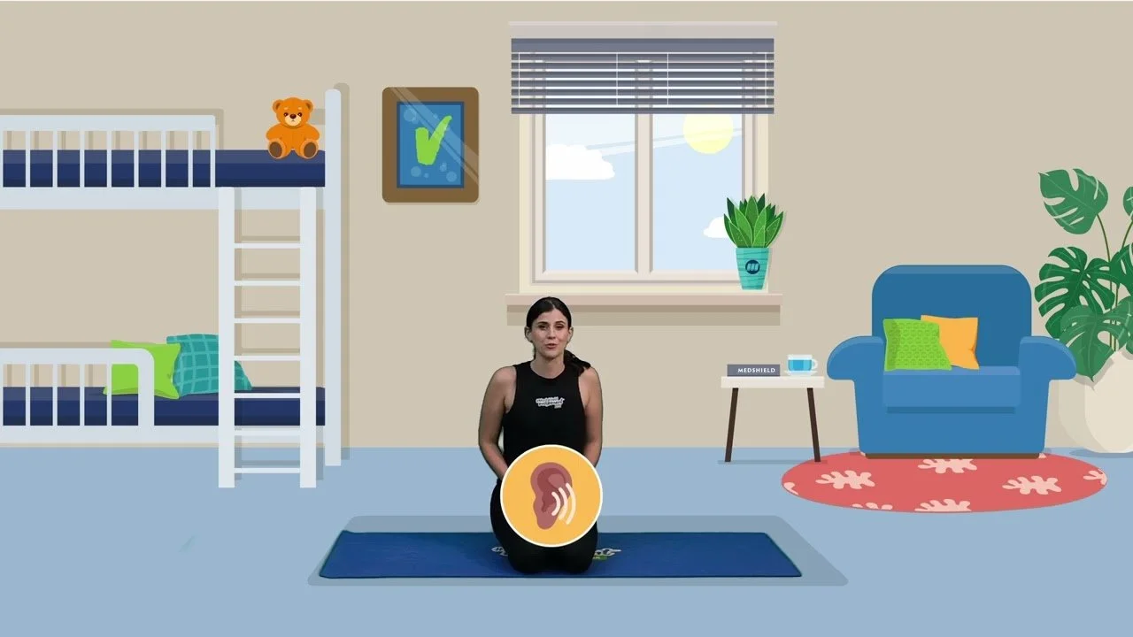 7 minute Medshield Kids Spidey Senses Yoga
