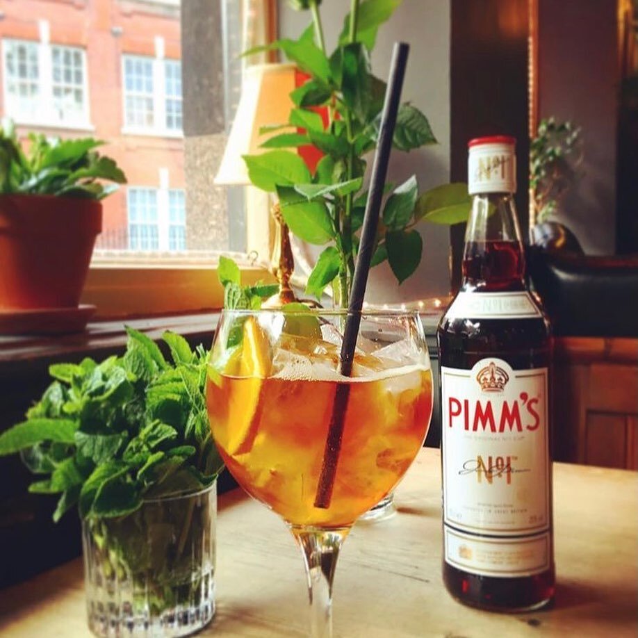 Here at the Larrik, we like nothing more, than a cold glass of pimm&rsquo;s in this weather, 

We have our happy hour from 5-7 daily, so pop on down 

Why not help them taste even better with a superb buratta, with sour dough bread, olive pesto and s