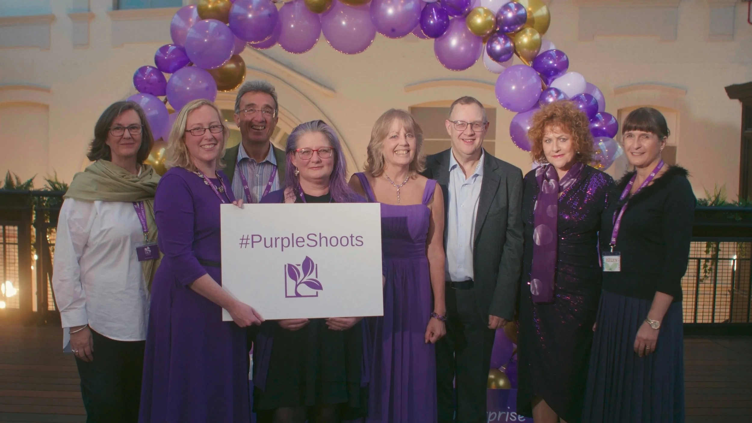 Purple Shoots 10th Anniversary Celebration
