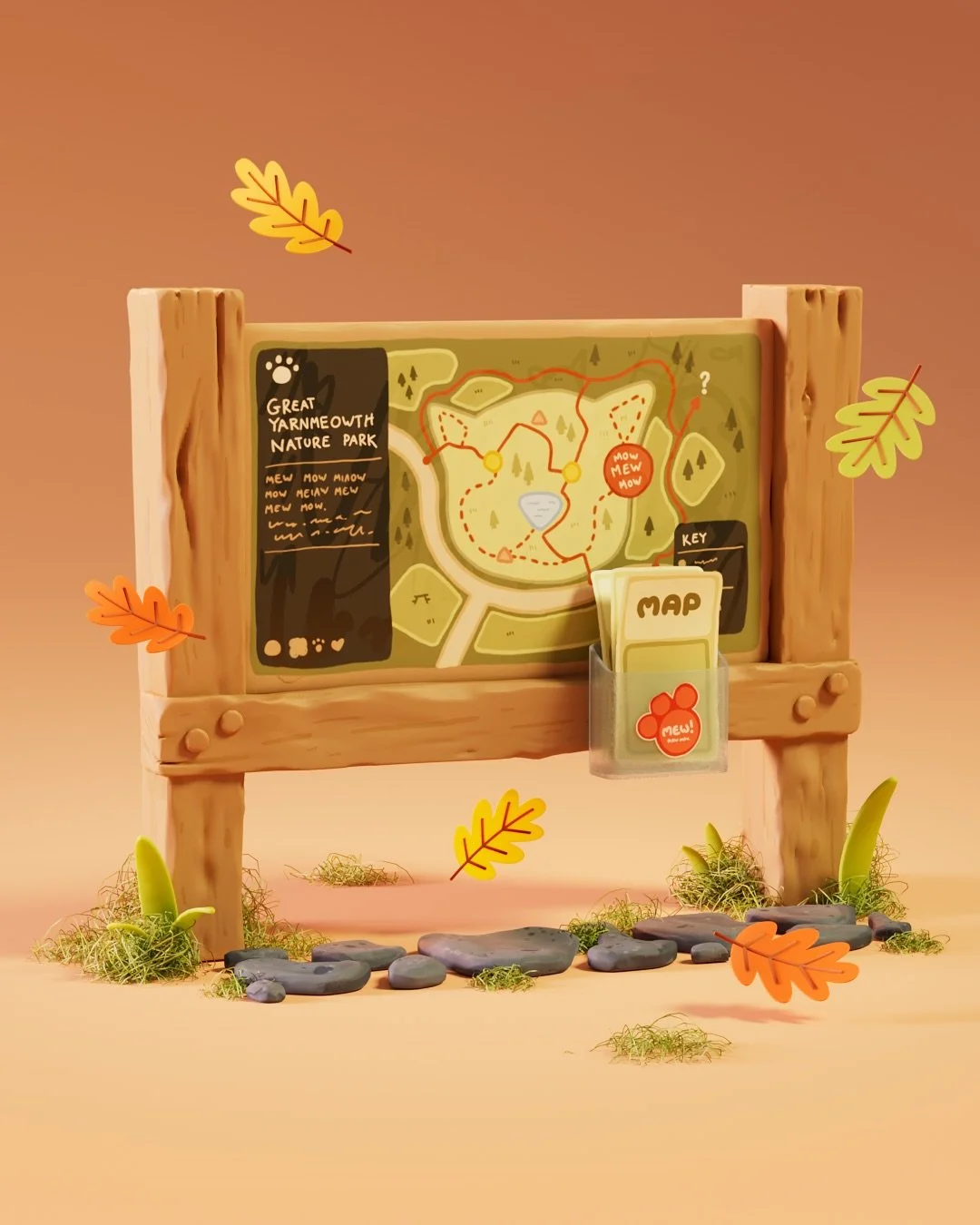 We really struggle to make simple things.

This noticeboard is an asset we made last year for the background of a &ldquo;simple animated instagram loop&rdquo; that took us a full two months to make.

Our whole goal with that project was to make somet