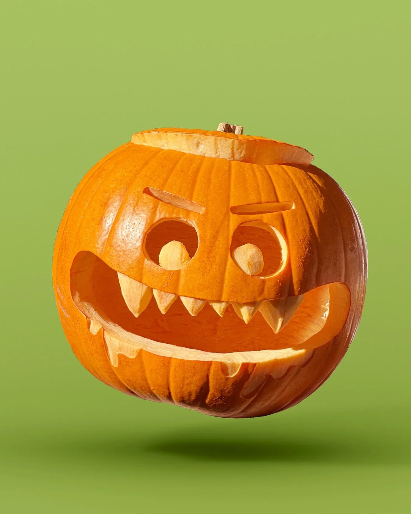 Taking any excuse to put a face on a sphere this year 🎃