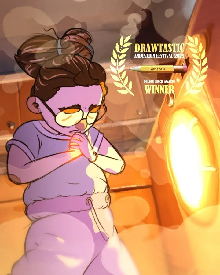 Huge thanks to Tony @2danim8or for selecting Loneliness &amp; Laundry as the winner of the Best All-Form Animation Golden Pencil Award at the 2025 DRAWTASTIC Animation Festival!

As part of this amazing festival celebrating independent traditional an