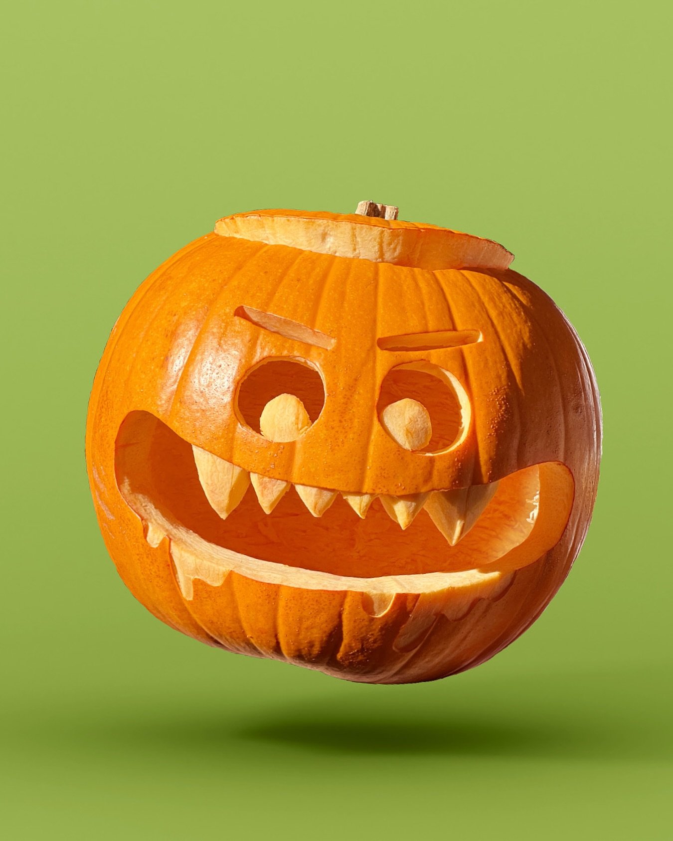 Taking any excuse to put a face on a sphere this year 🎃